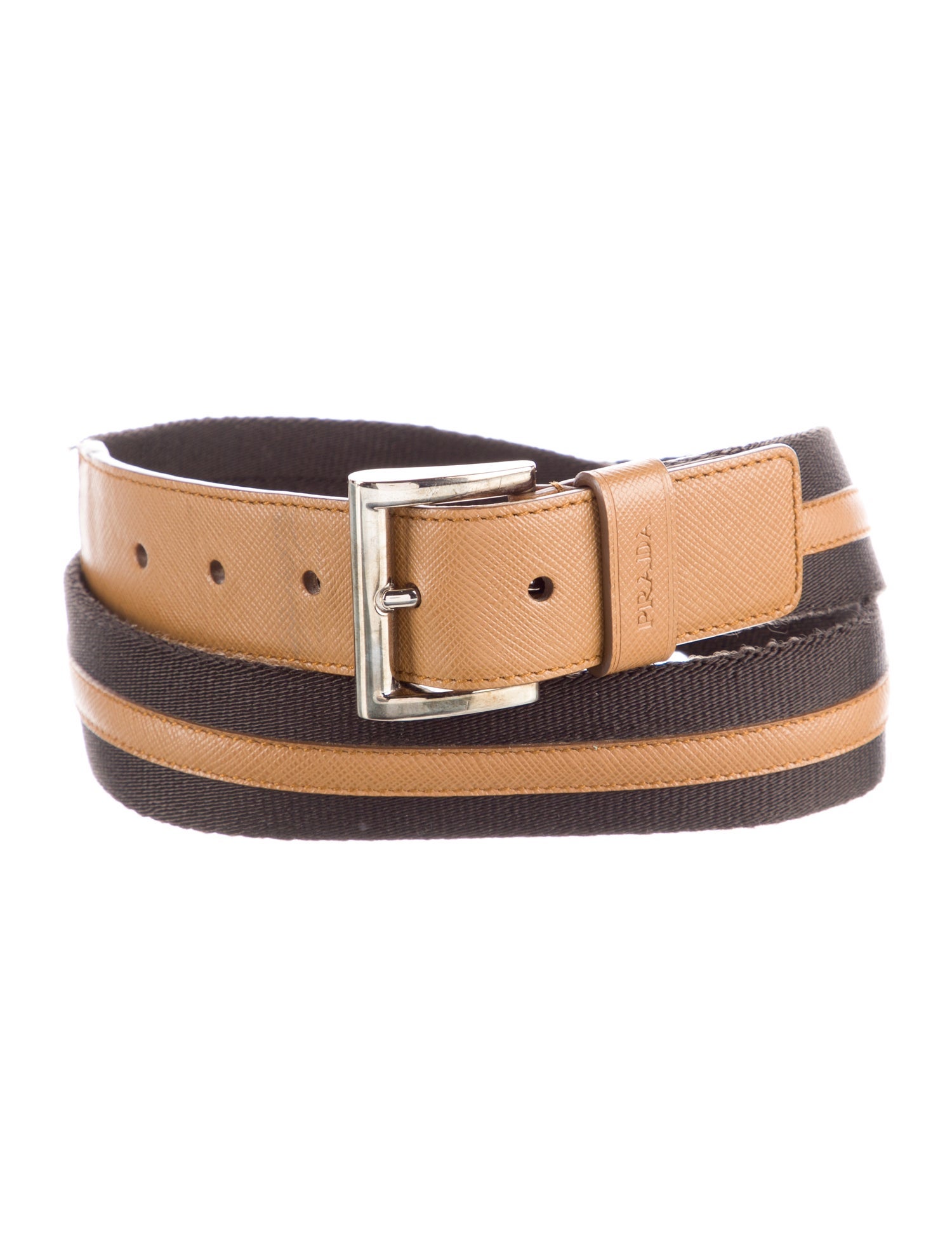 Prada Saffiano Leather Belt