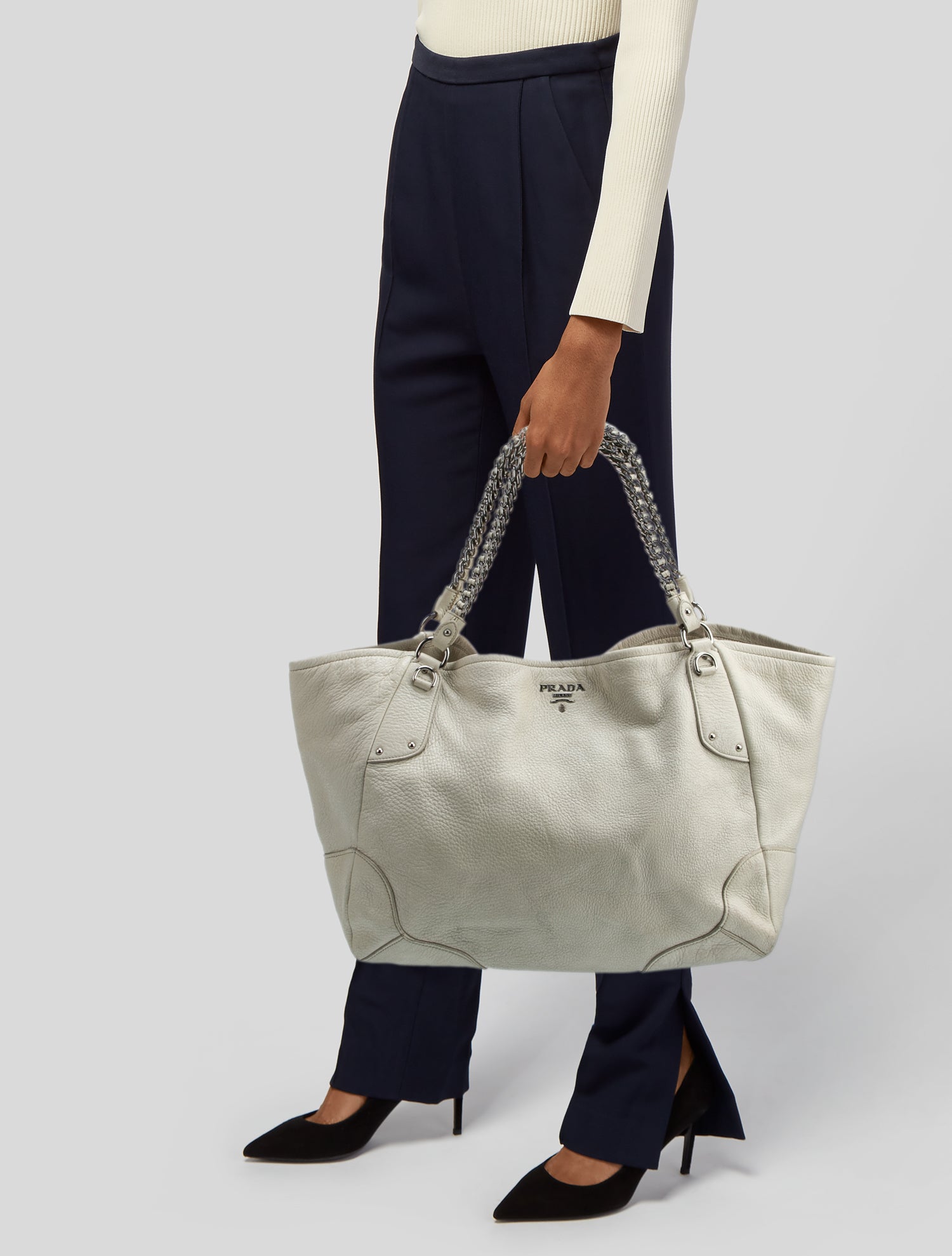 Prada Signature Tote
