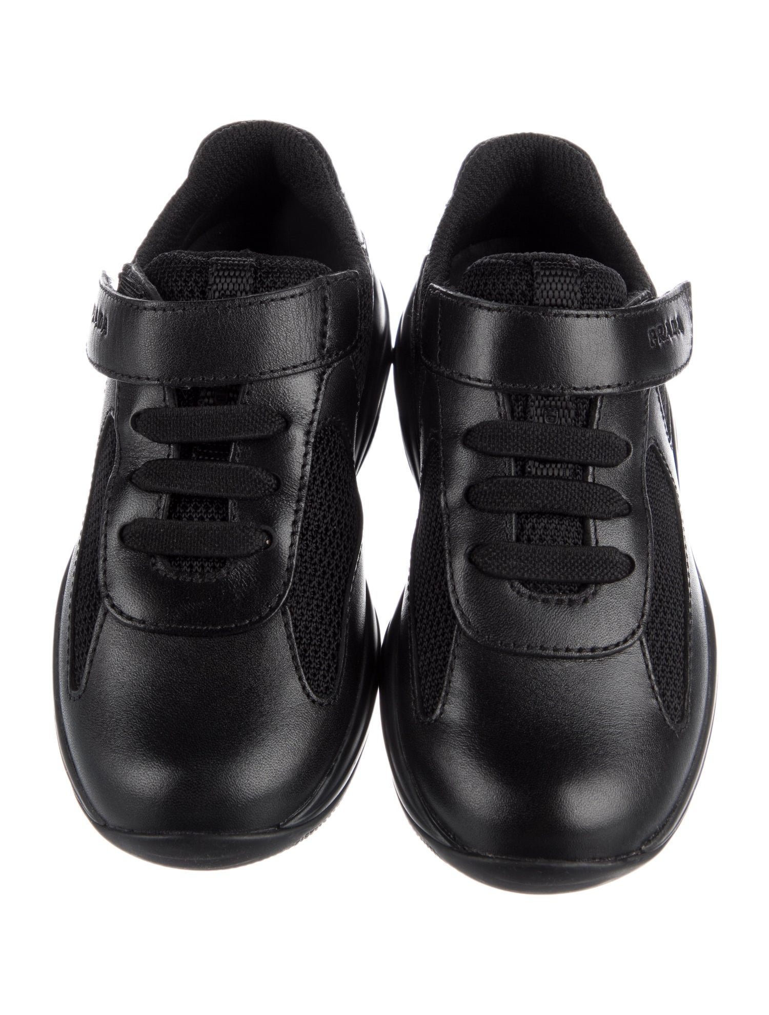 Prada Toddlers Boy Leather Sneaker
