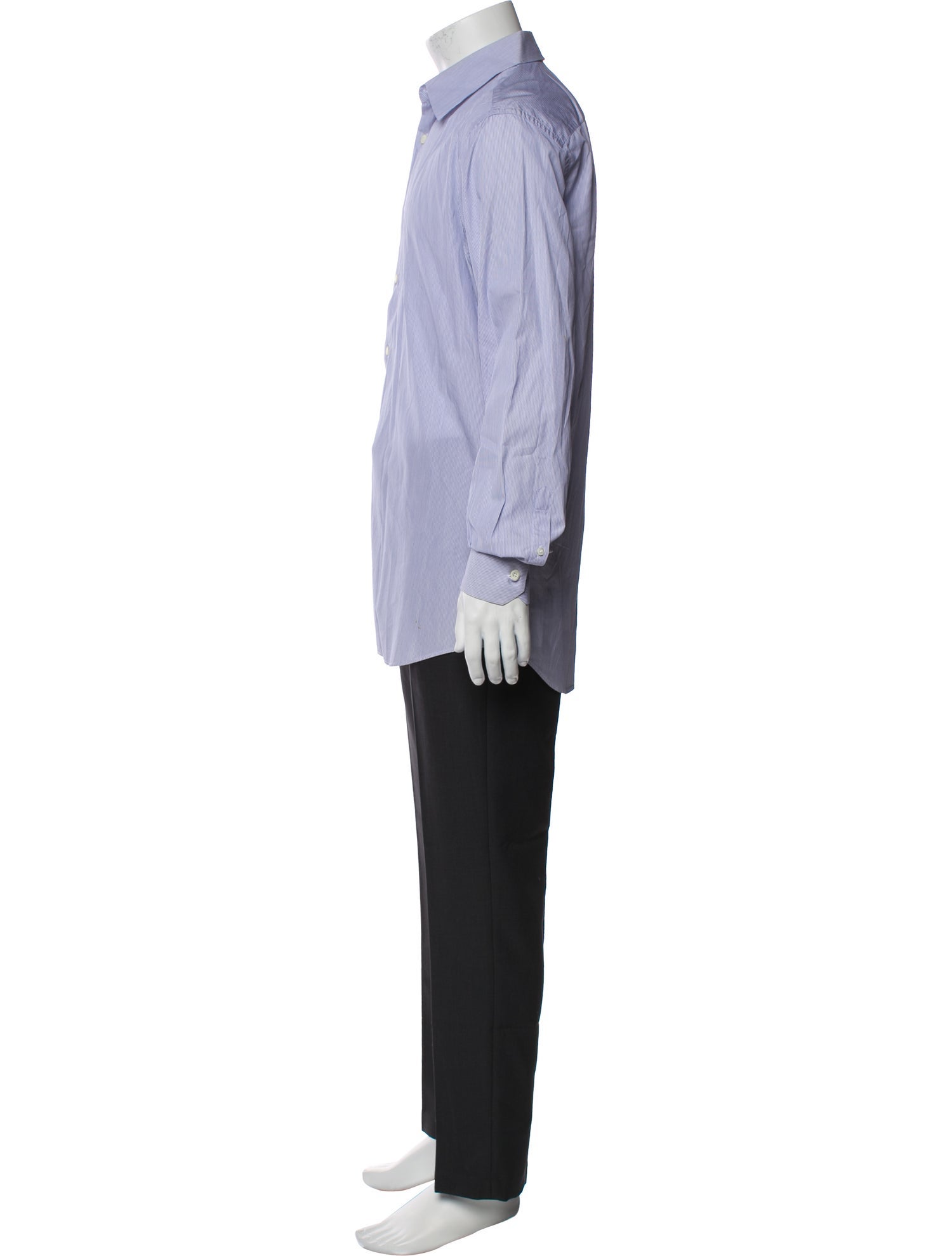 Prada 2015 Striped Dress Shirt
