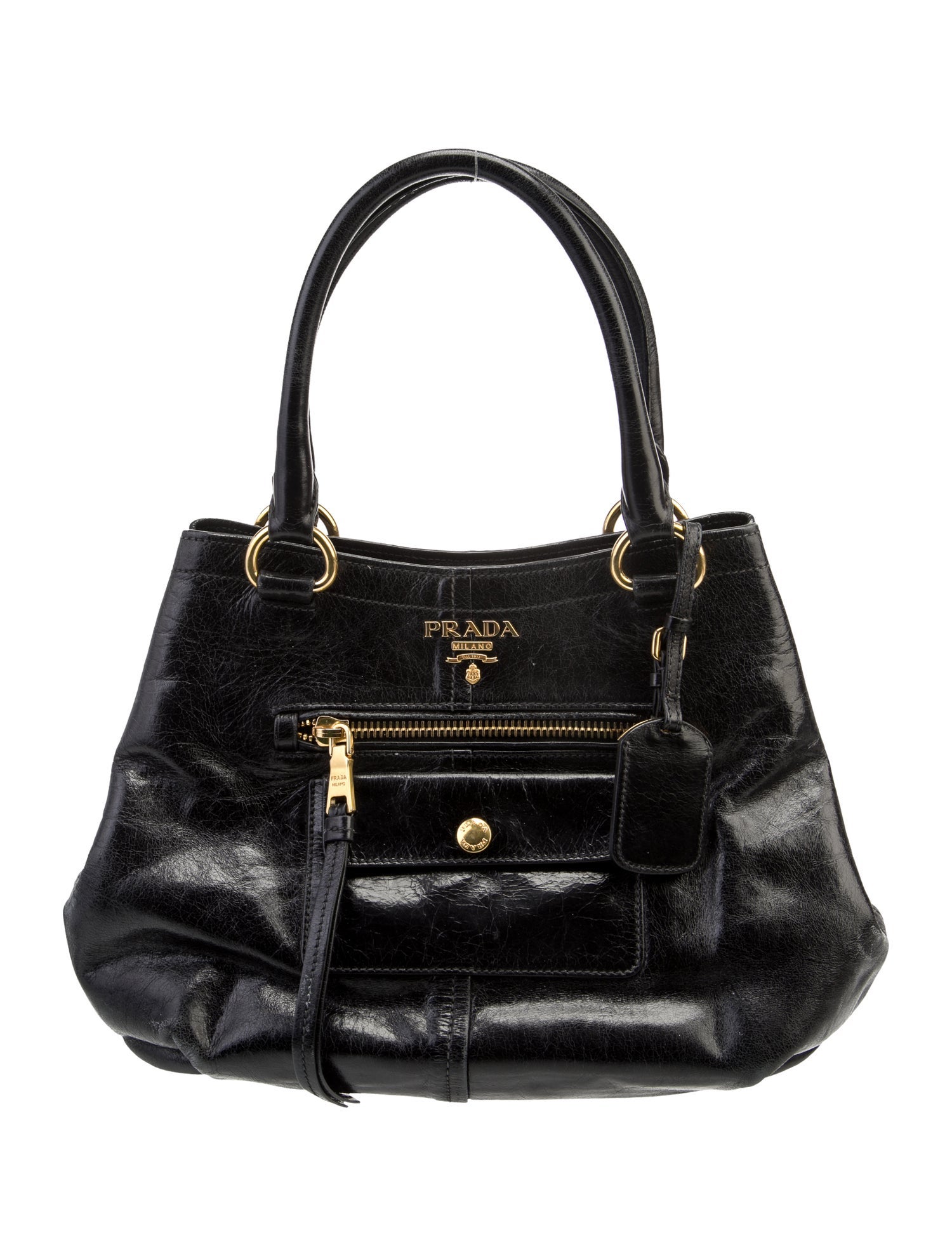 Prada Vitello Shine Leather Naplak