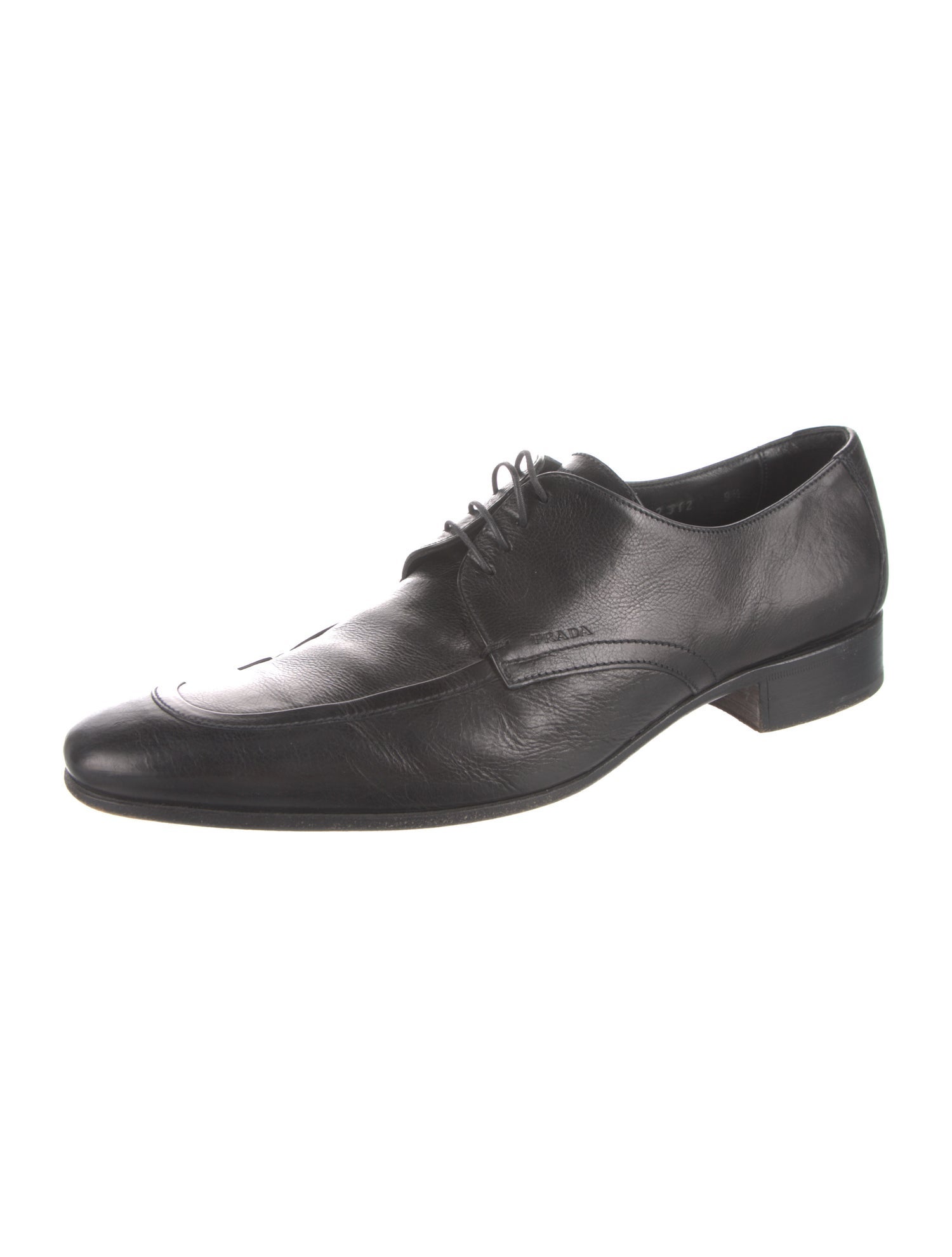 Prada Leather Derby Shoes