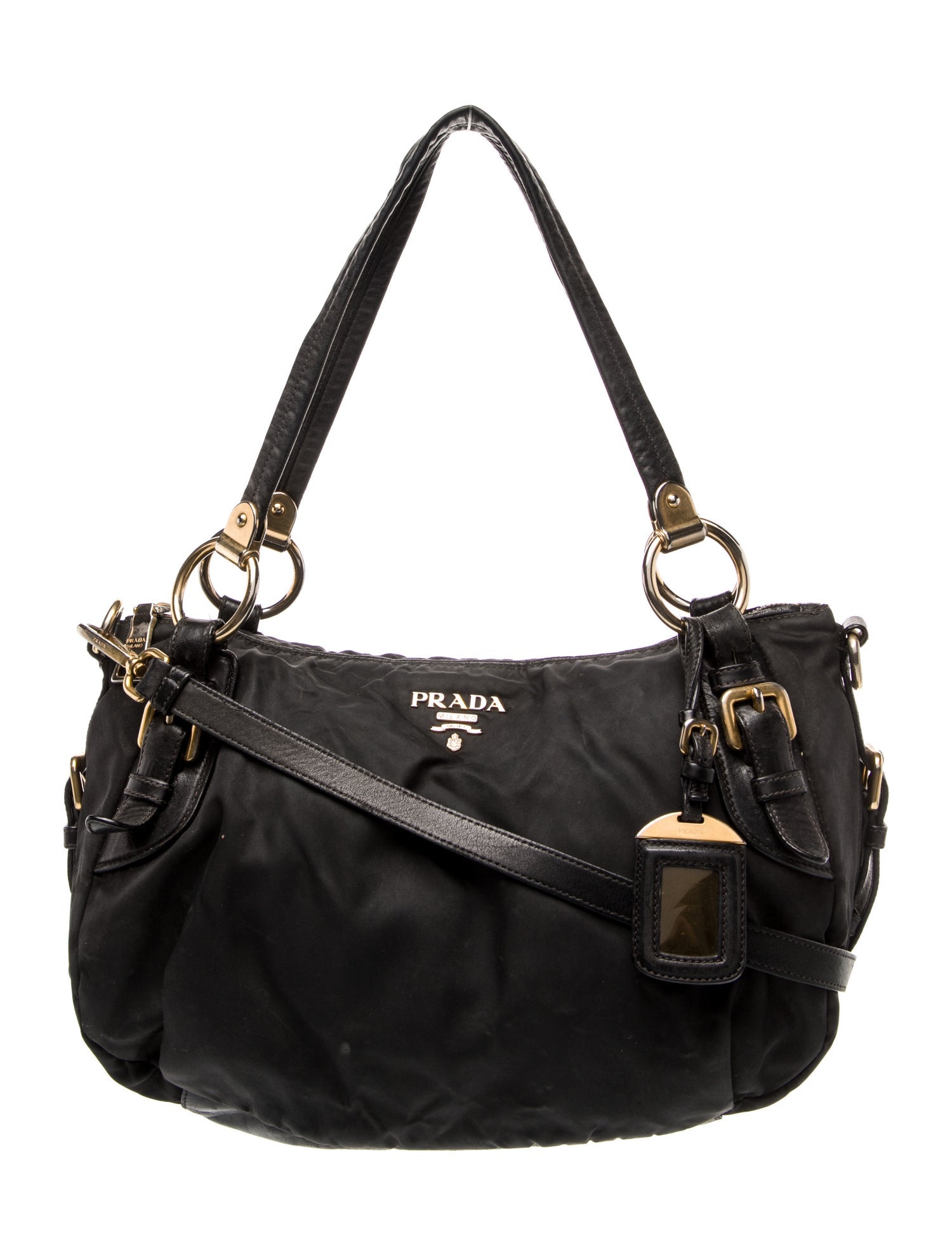 Prada Tessuto Nylon Bauletto Medium