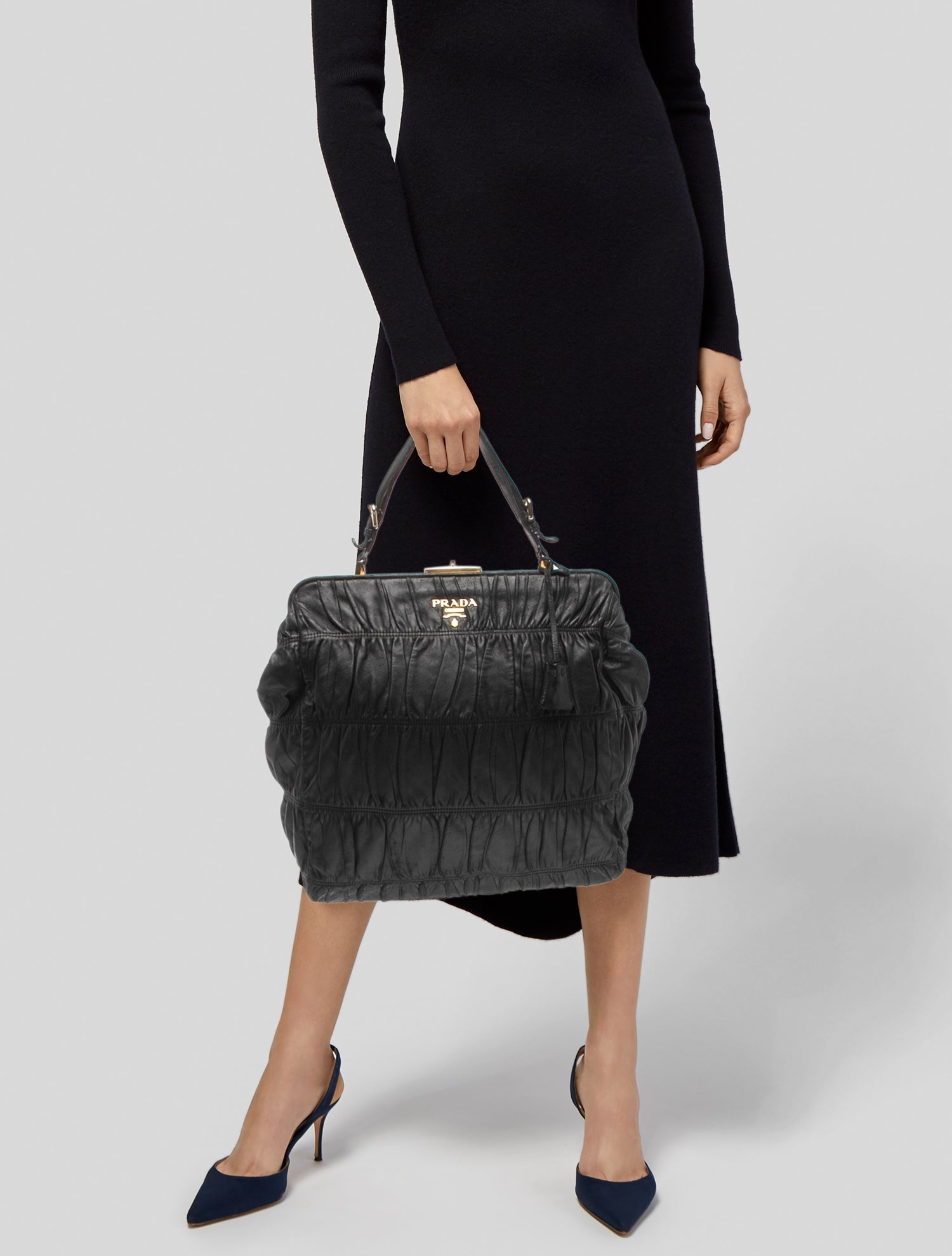 Prada Leather Shoulder Bag