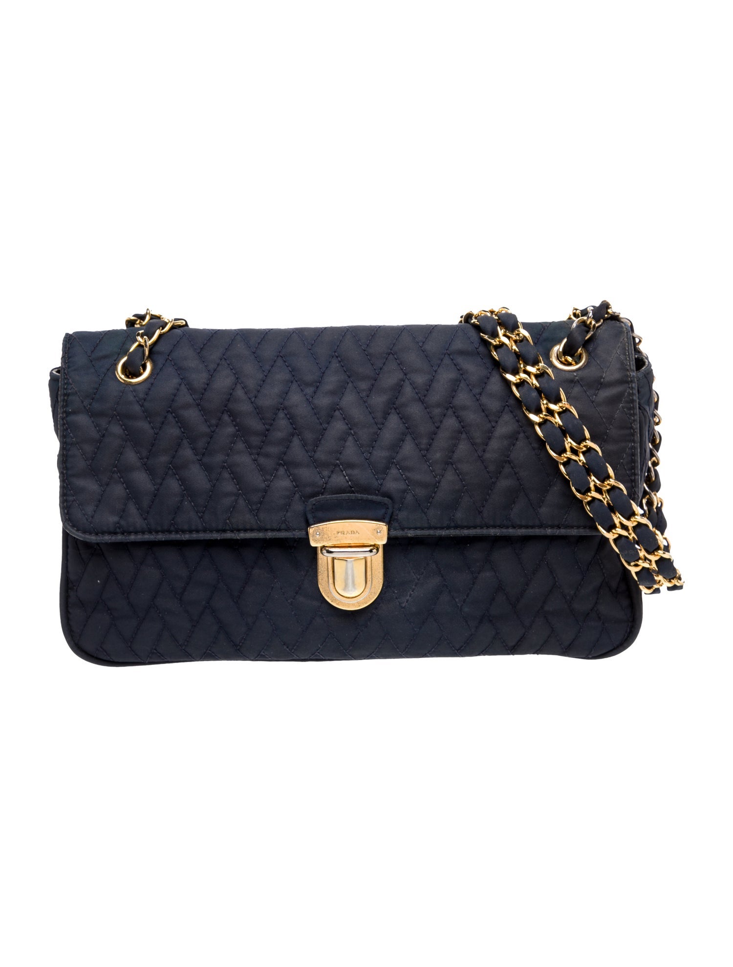 Prada Tessuto Nylon Shoulder Bag