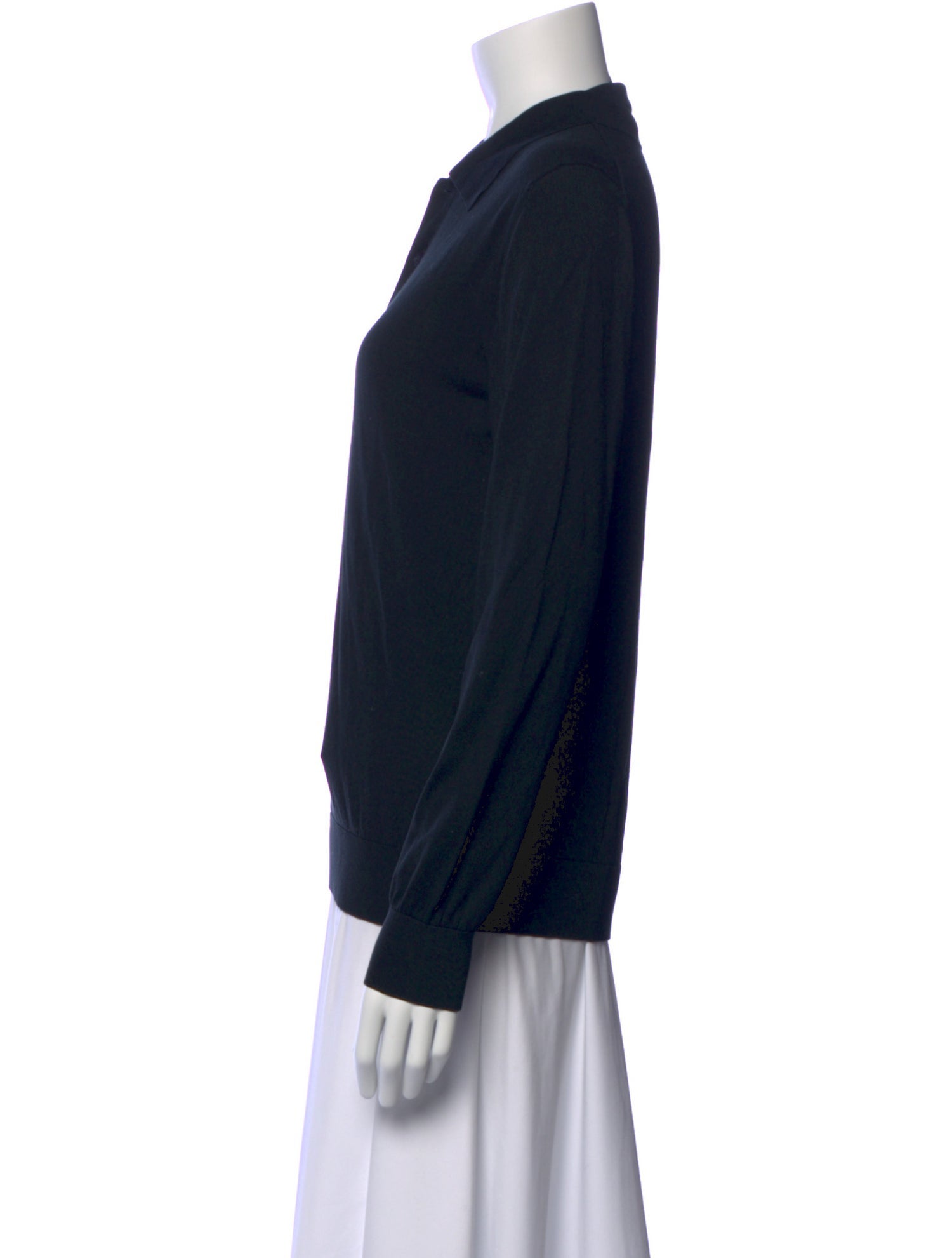 Prada 2021 Silk Polo Sweater