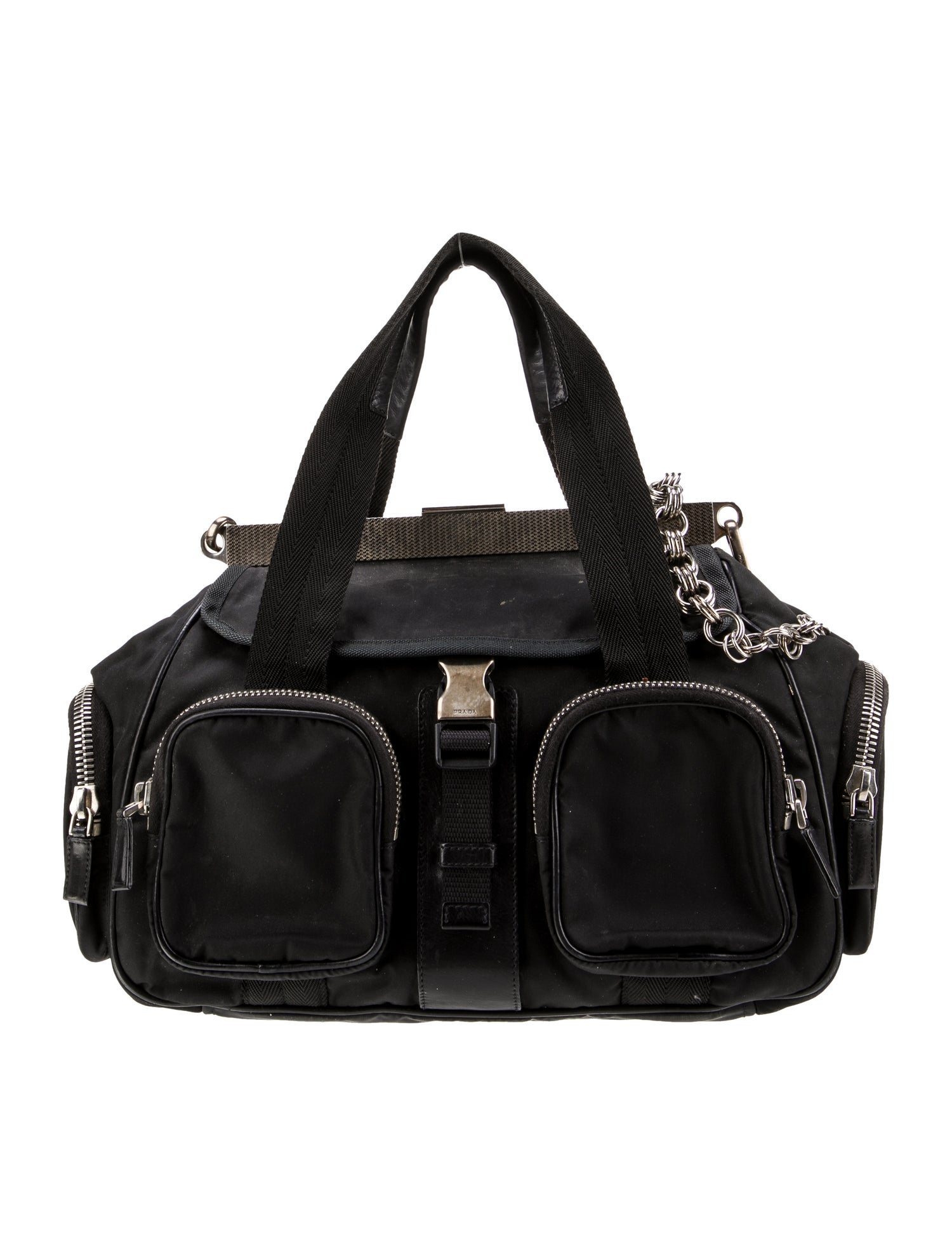 Prada Tessuto Nylon Top Handle Bag