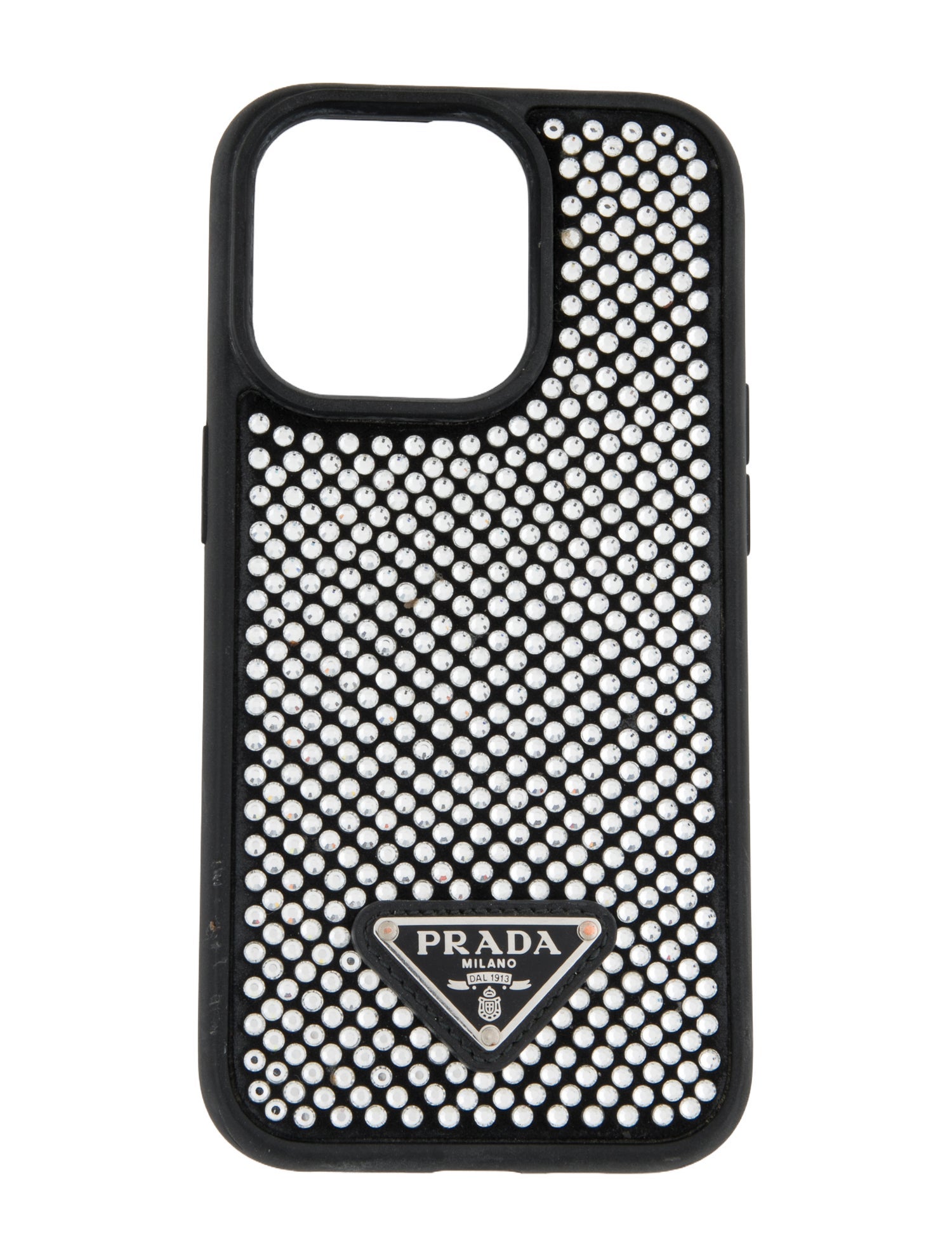 Prada Crystal Embellished Phone Case