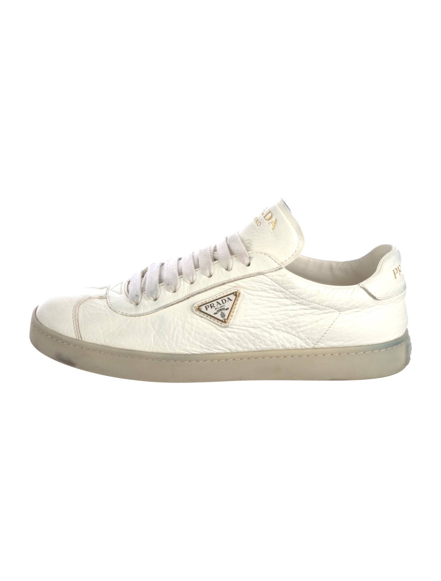 Prada Leather Sneakers