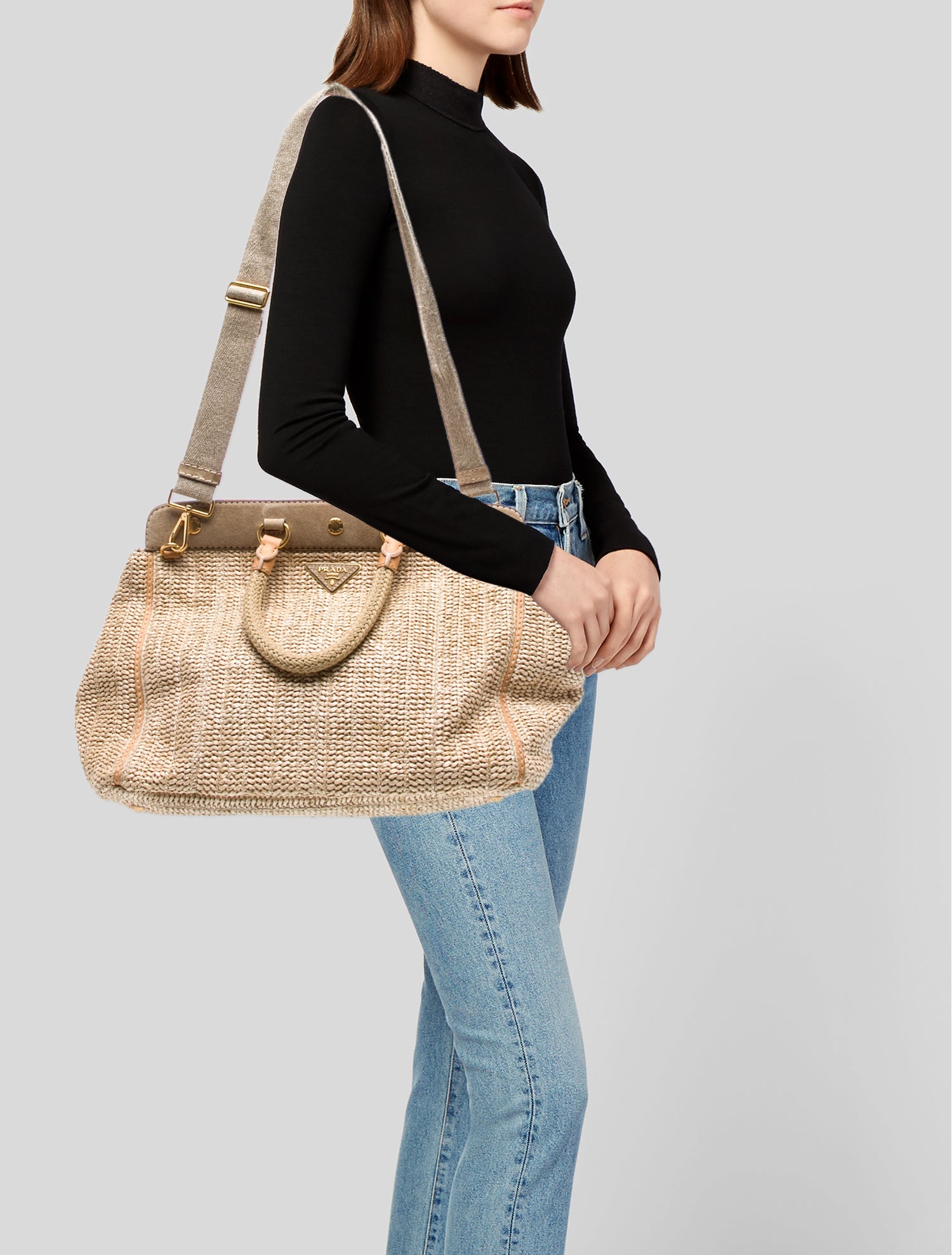 Prada Raffia Grass Paglia