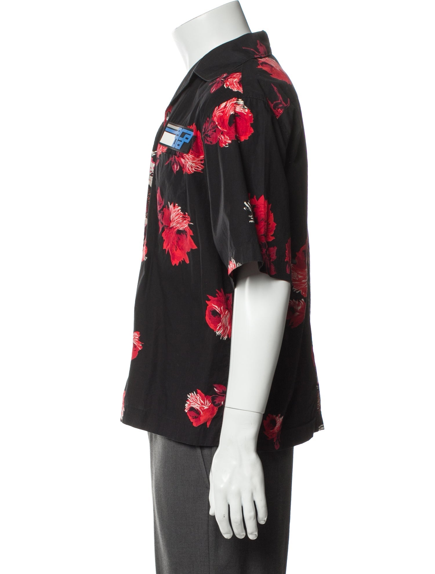 Prada 2018 Floral Print Shirt