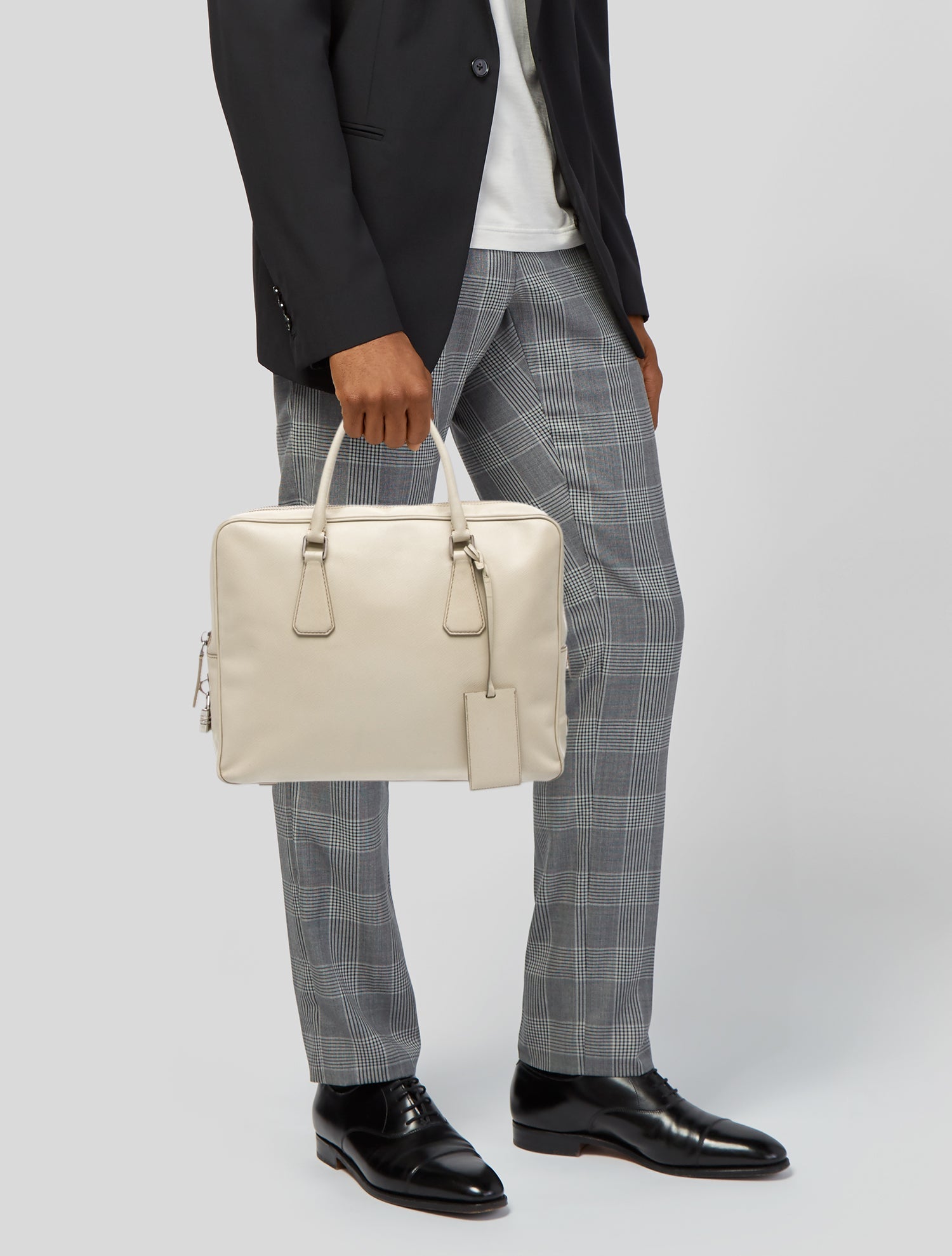 Prada Saffiano Leather Briefcase