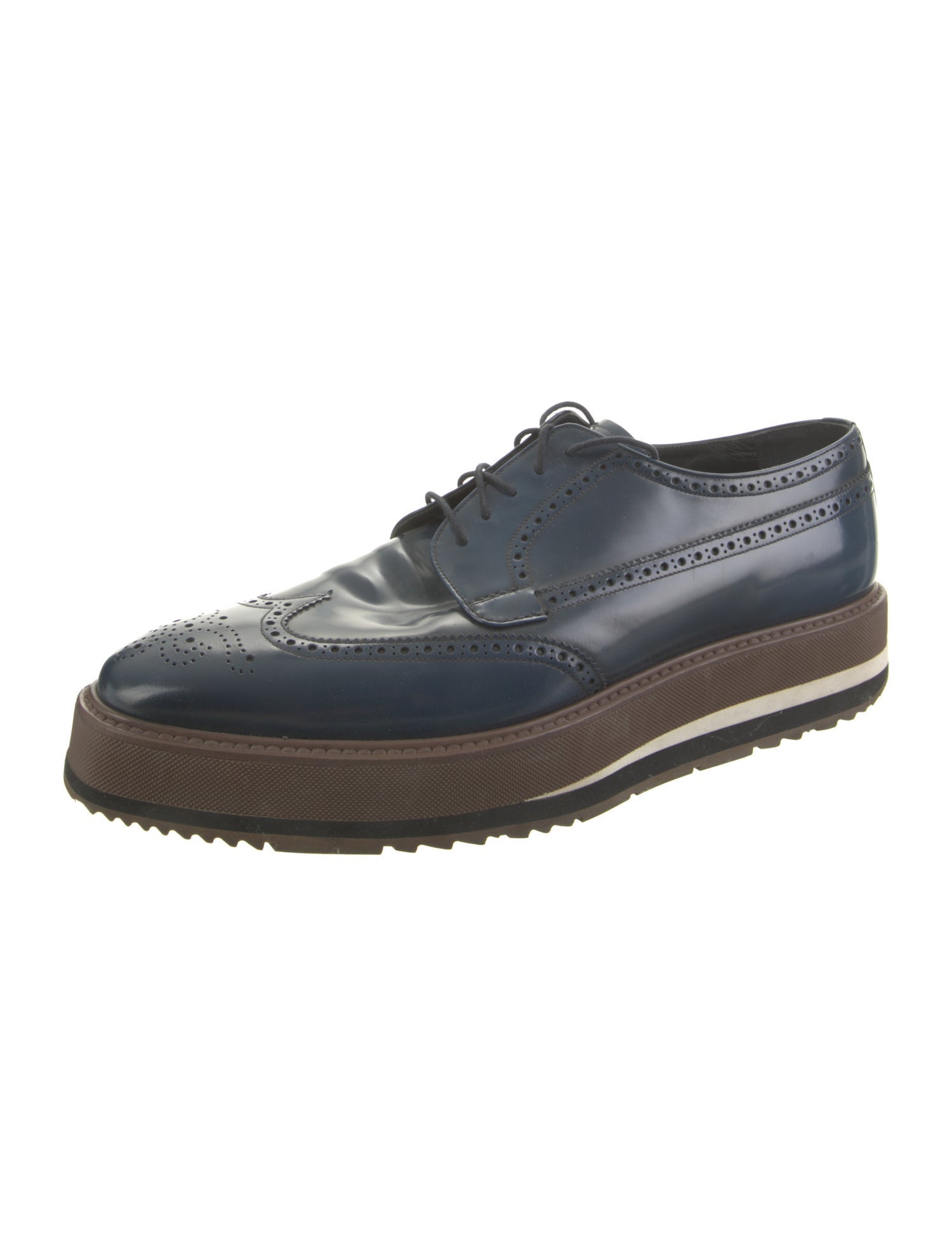 Prada Leather Brogues