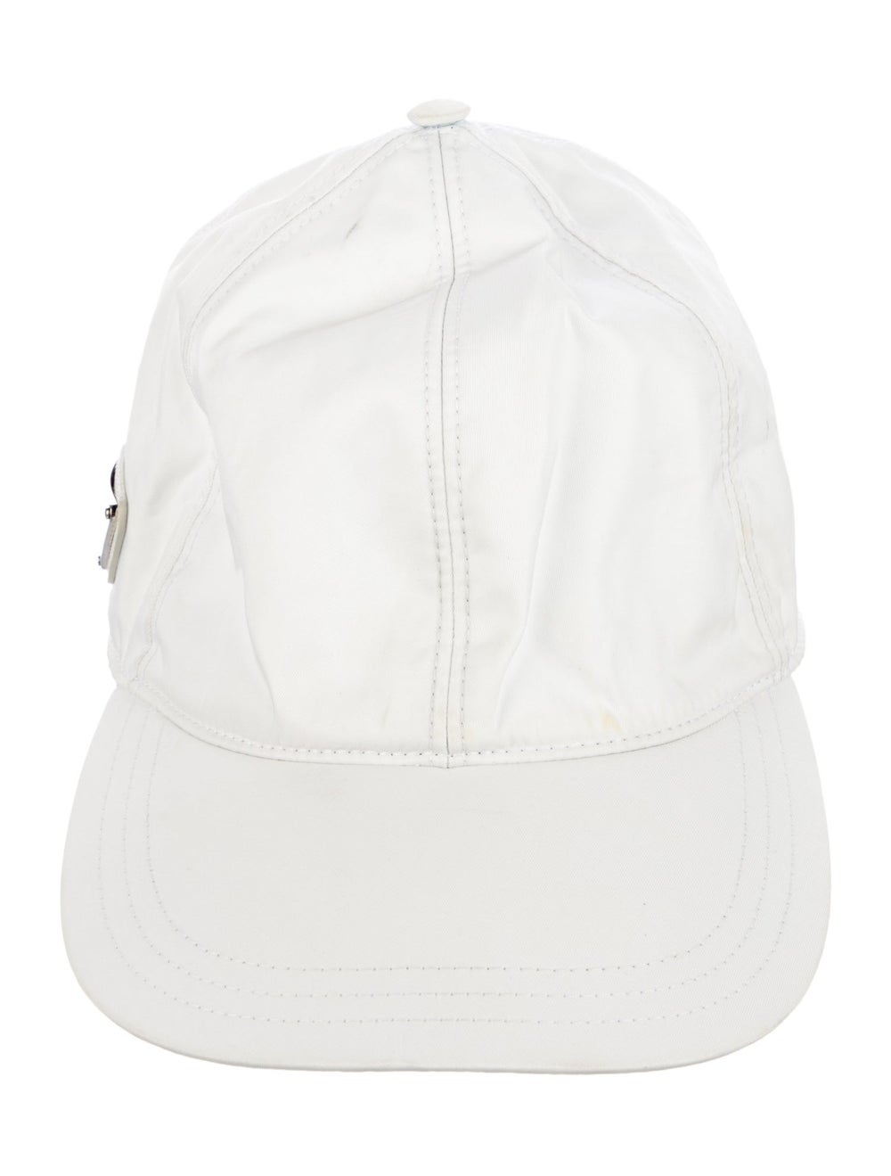 Prada canvas baseball cap withe enamel triangle - image 1