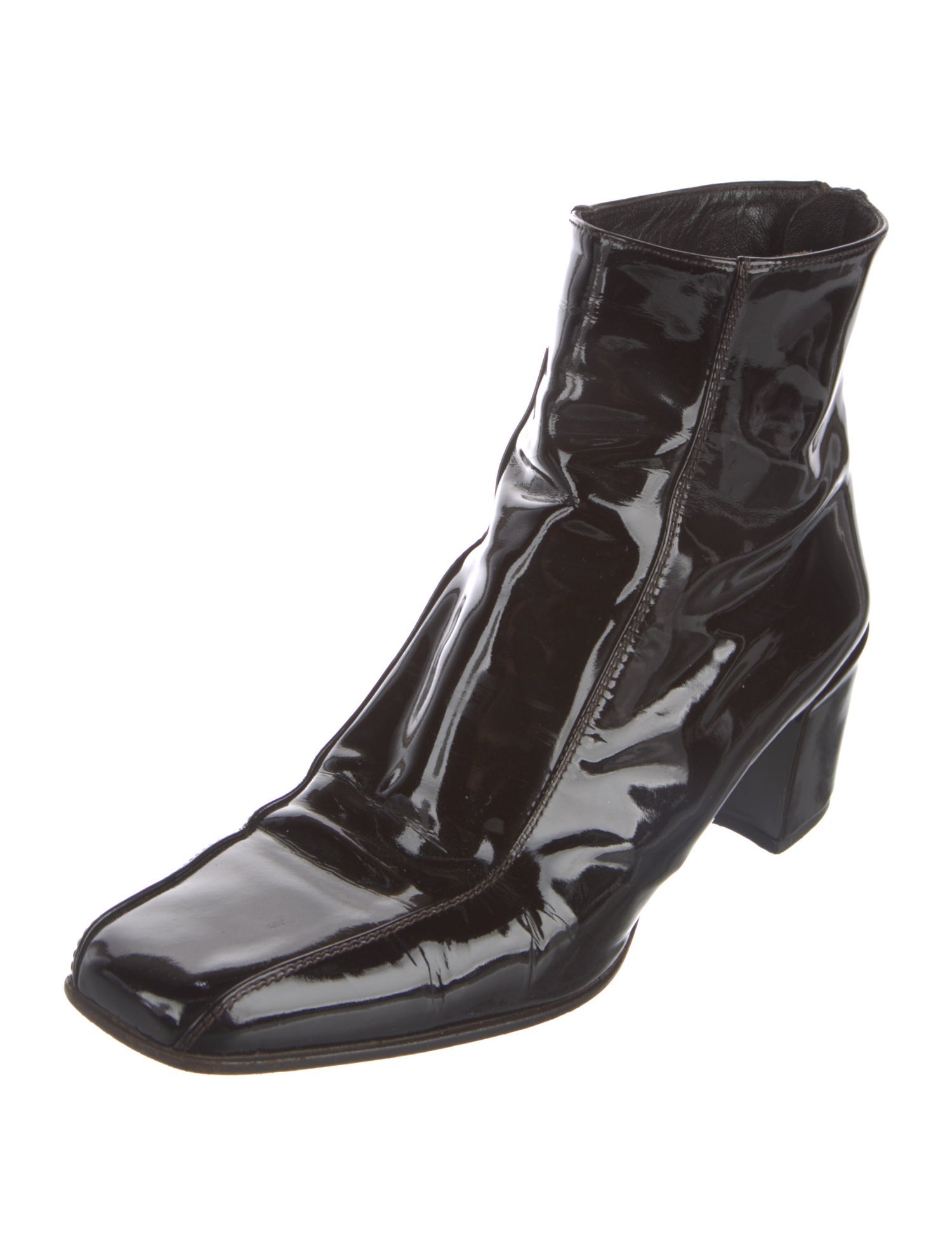 Prada Vintage 2000's Lace-Up Boots