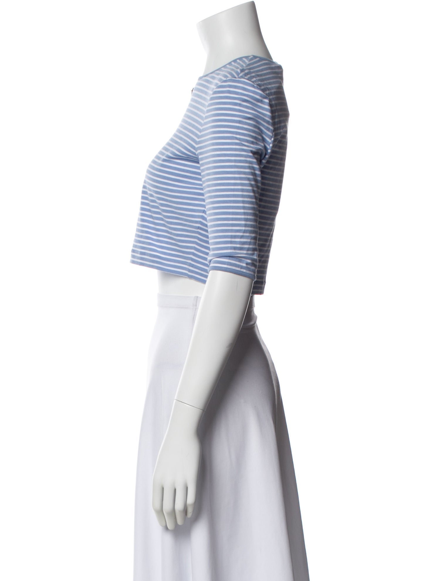 Prada 2024 Striped Crop Top