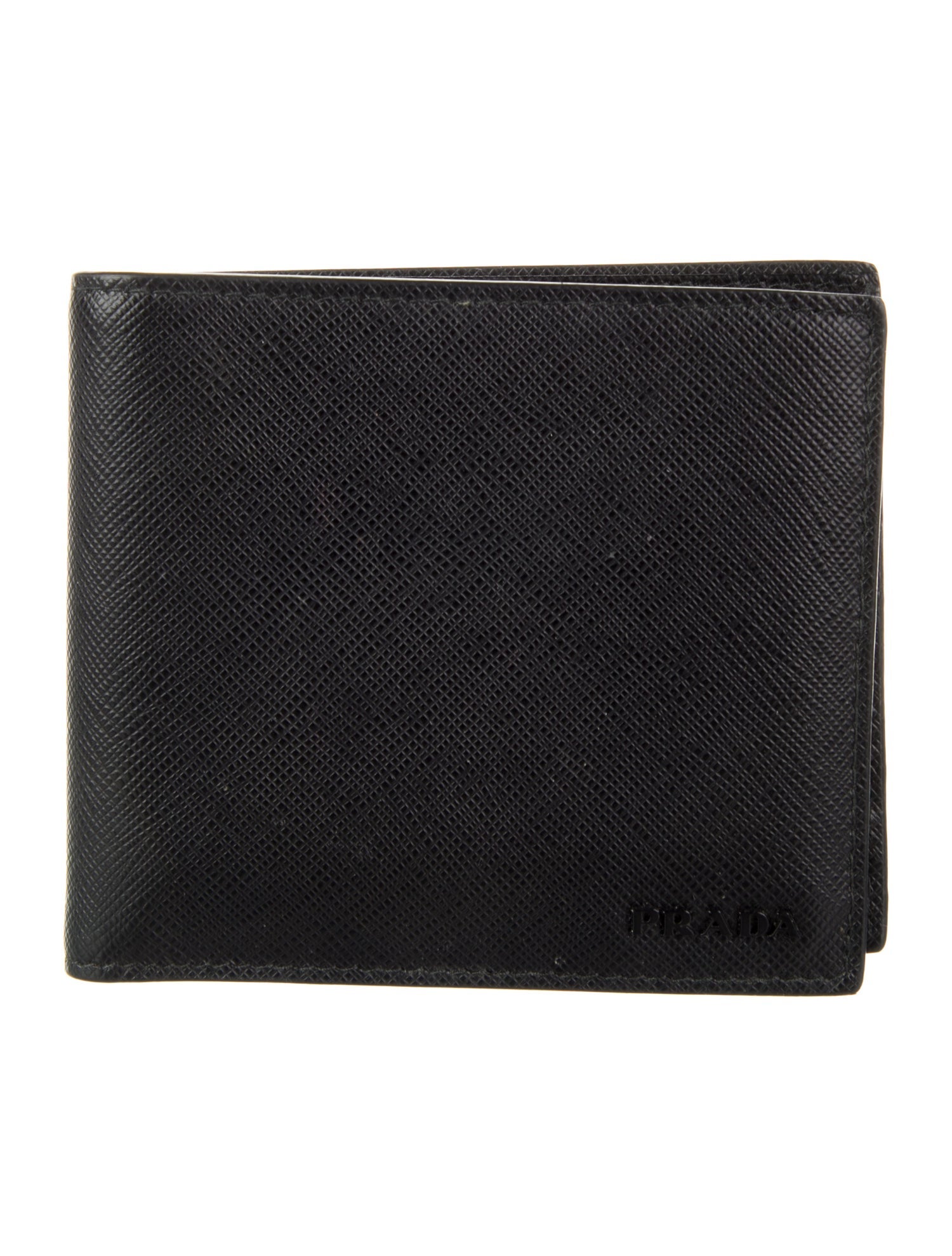 Prada Saffiano Cuir Leather Bifold Wallet