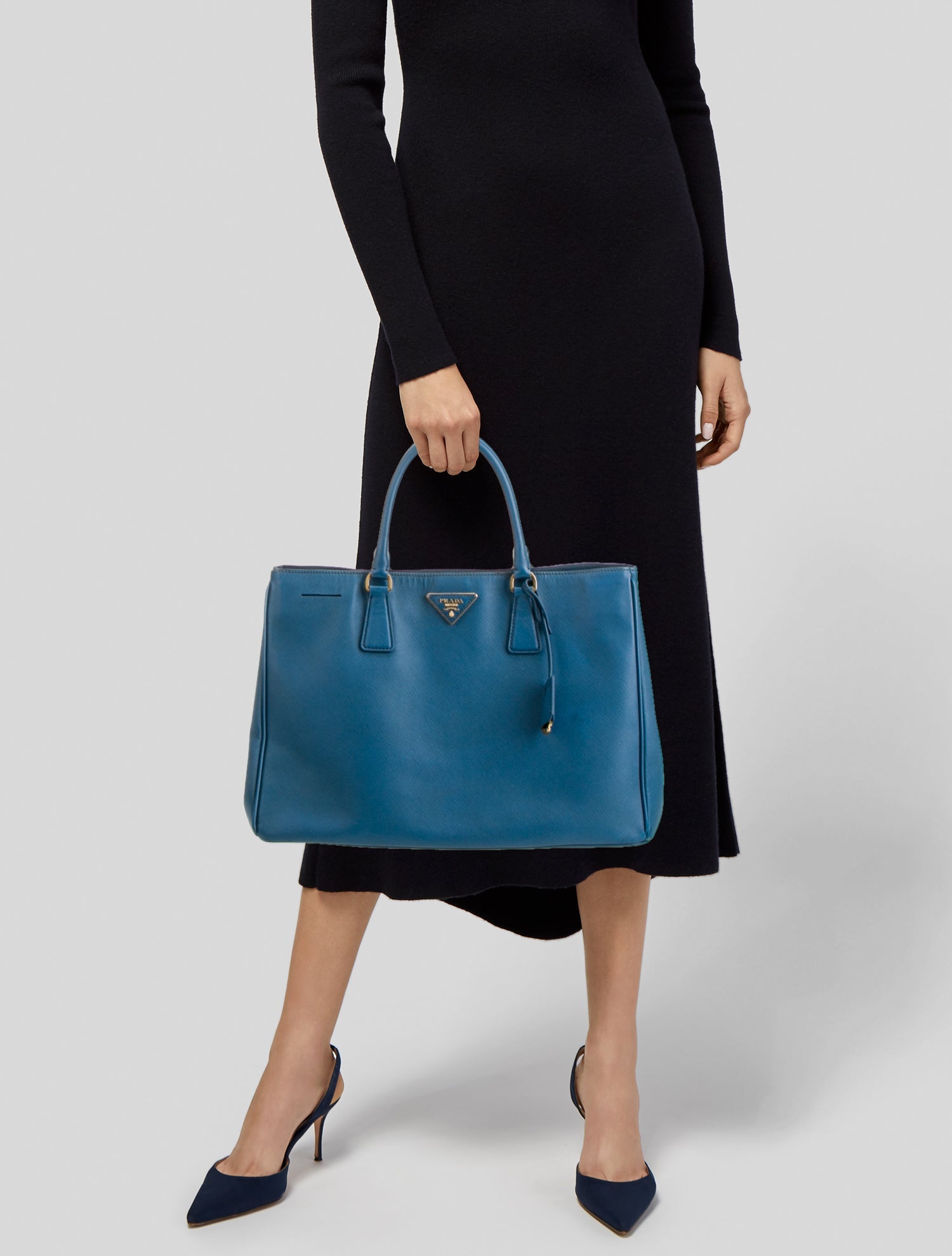 Prada Saffiano Lux Leather Galleria Tote