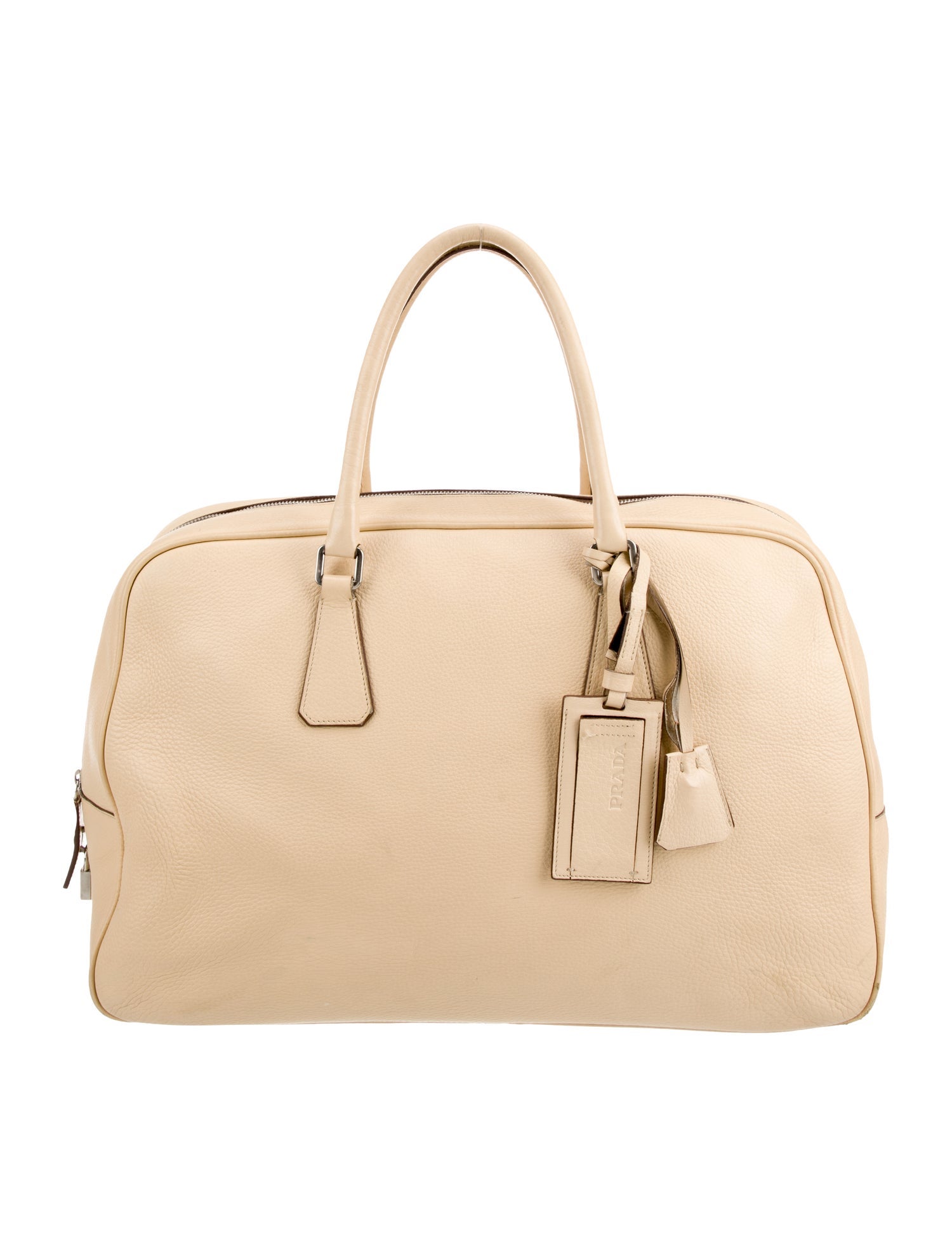 Prada Vitello Leather Bauletto