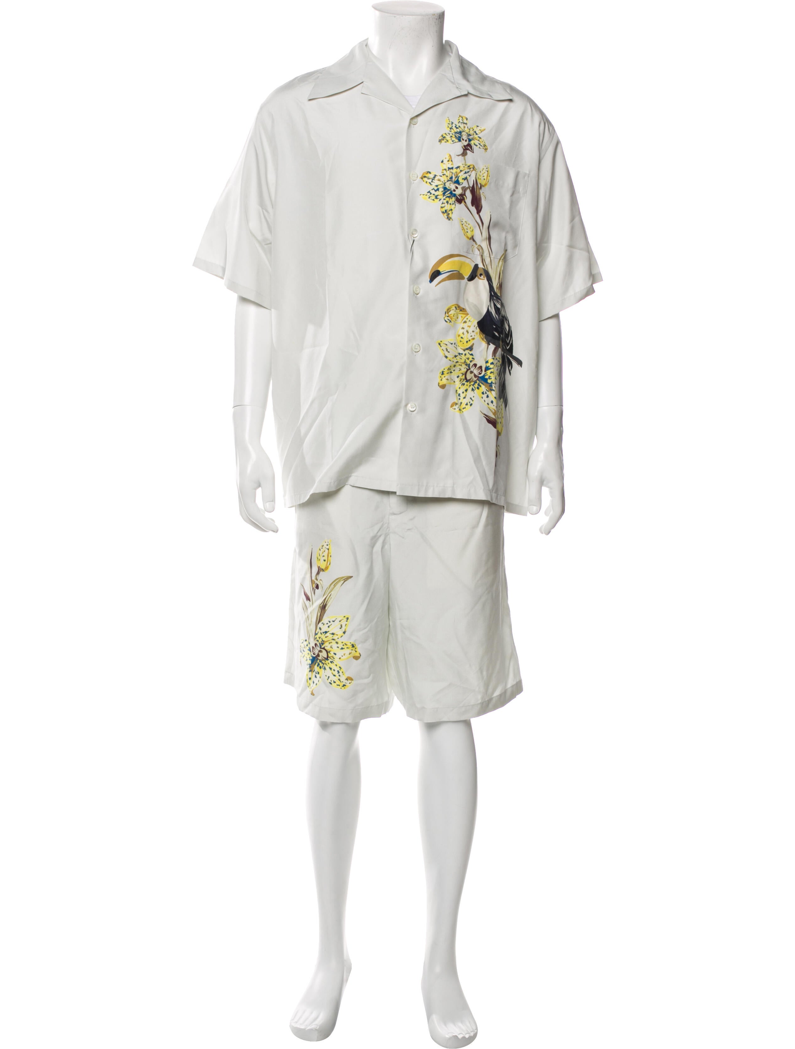 Prada 2023 Silk Lounge Set w/ Tags