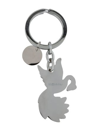 Prada Patterned Keychain