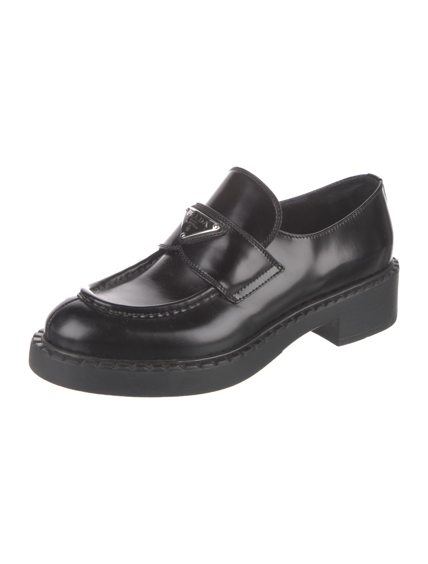 Prada Leather Loafers
