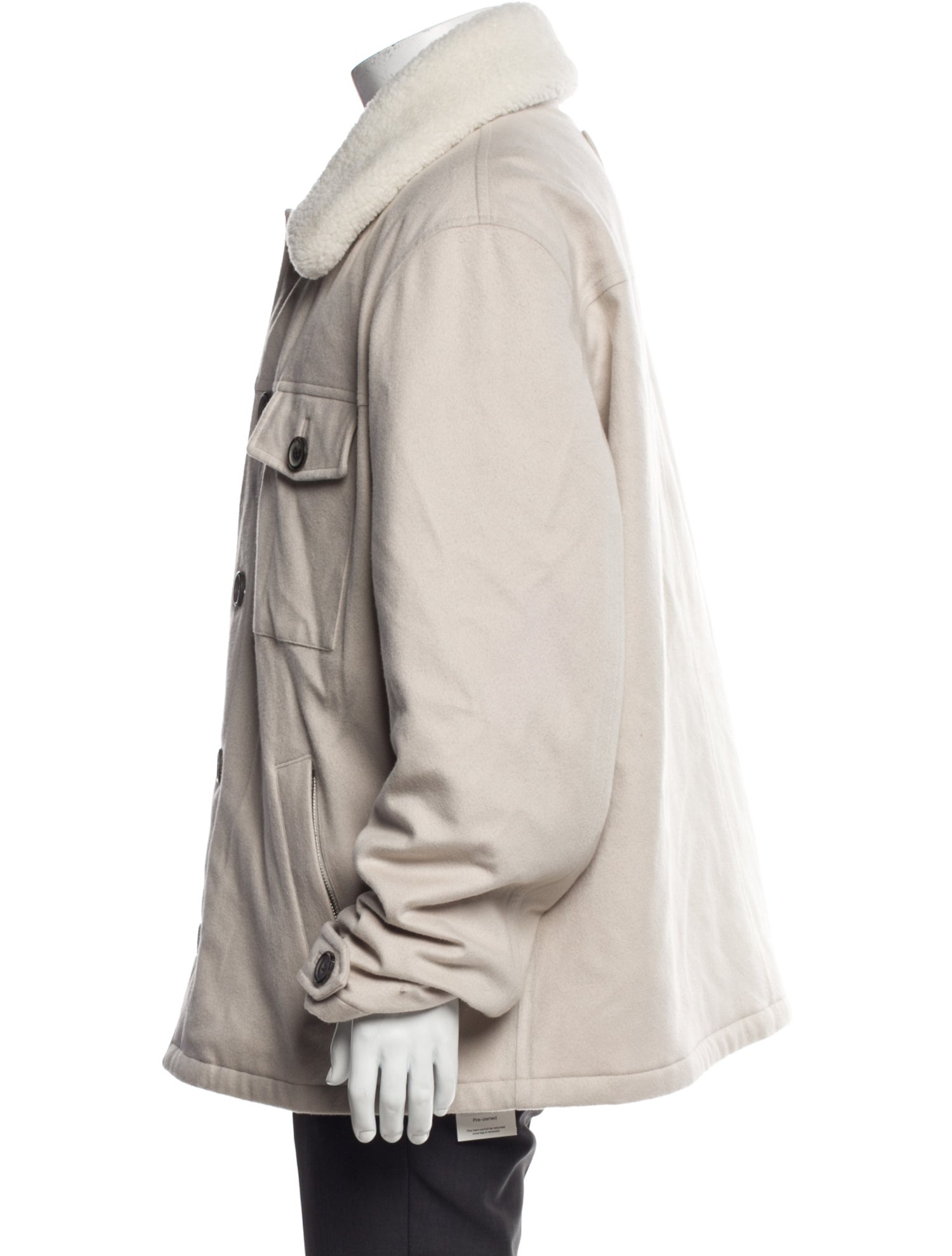 Prada 2023 Enameled Metal Triangle Utility Jacket