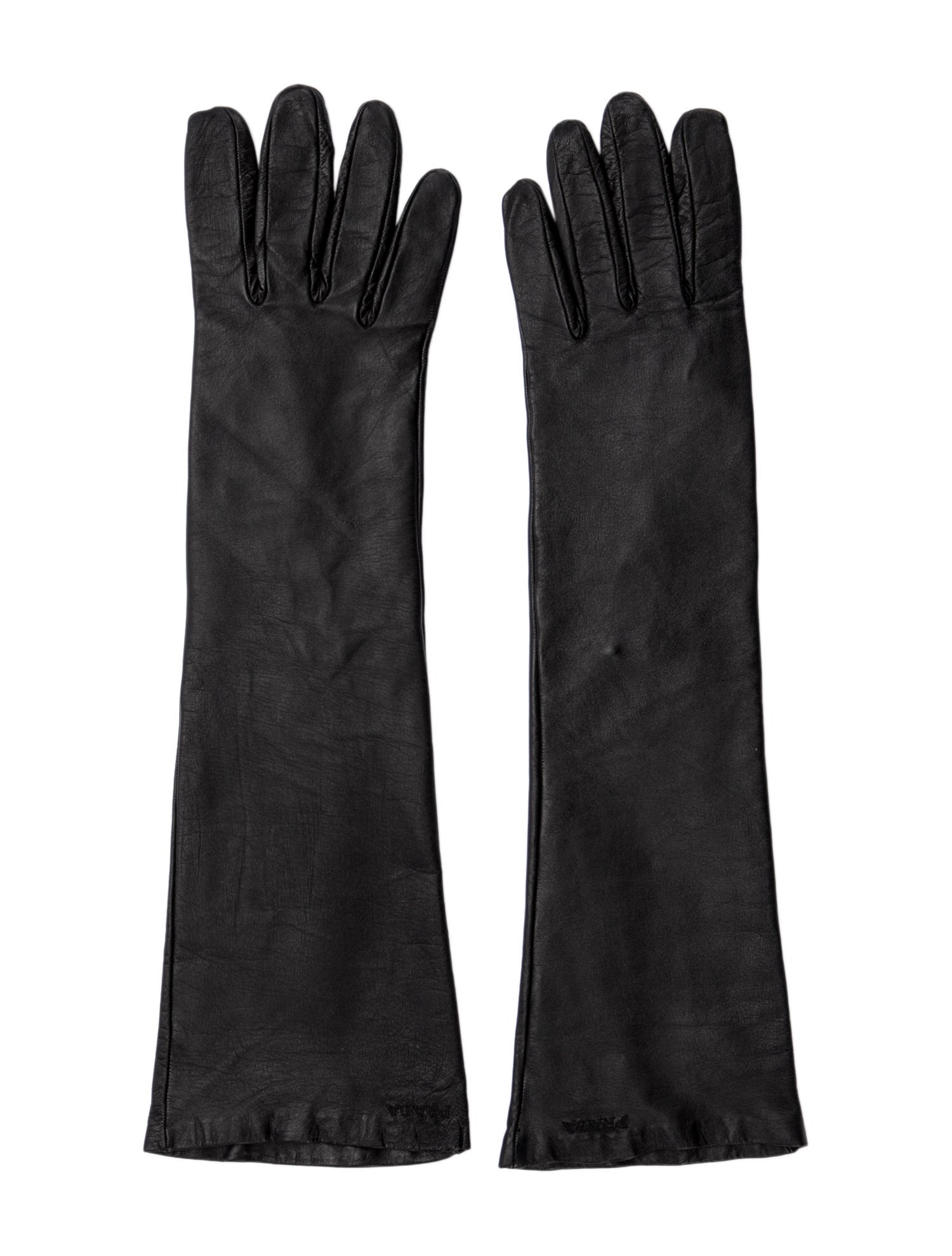 Prada Lambskin Leather Gloves