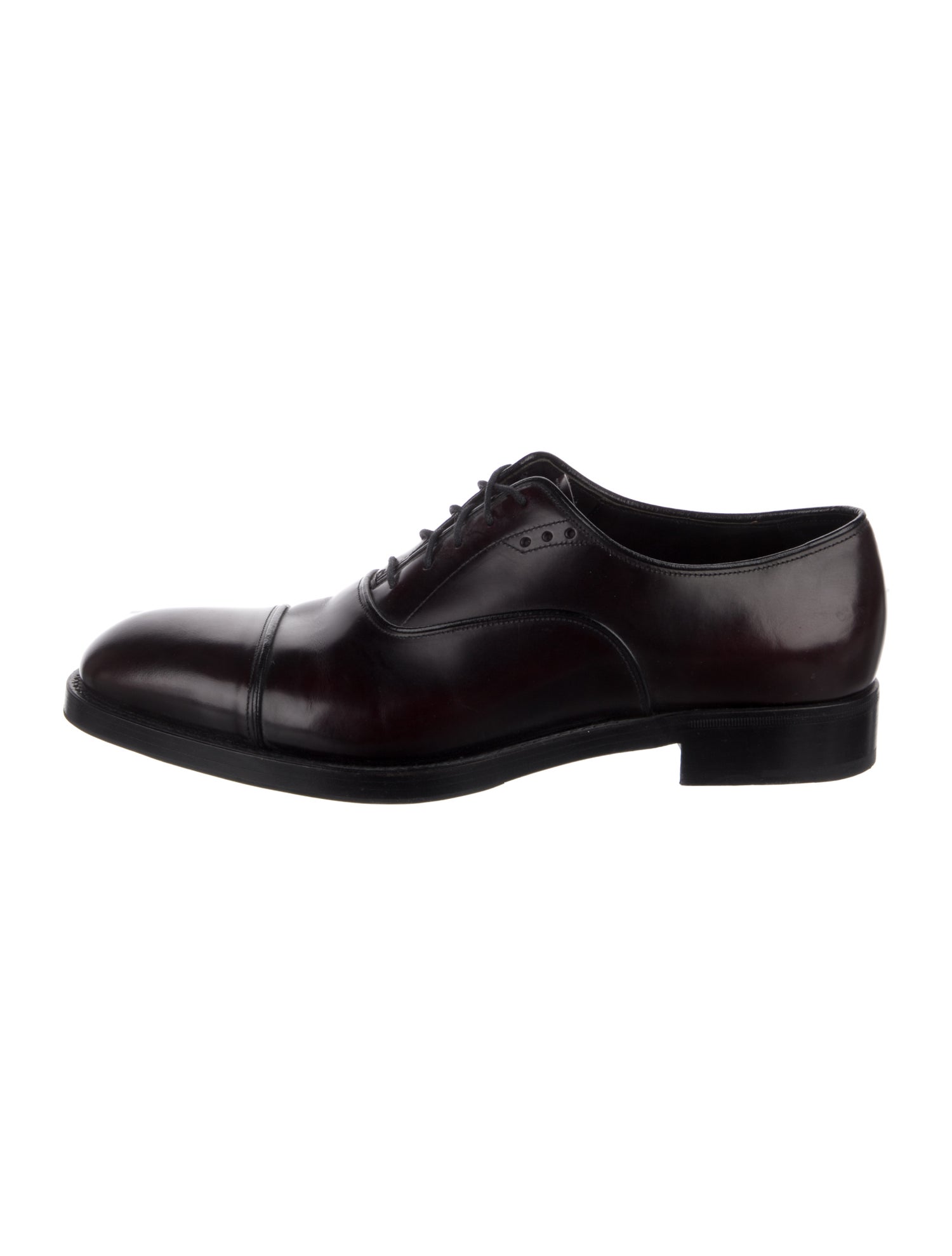 Prada Leather Oxfords