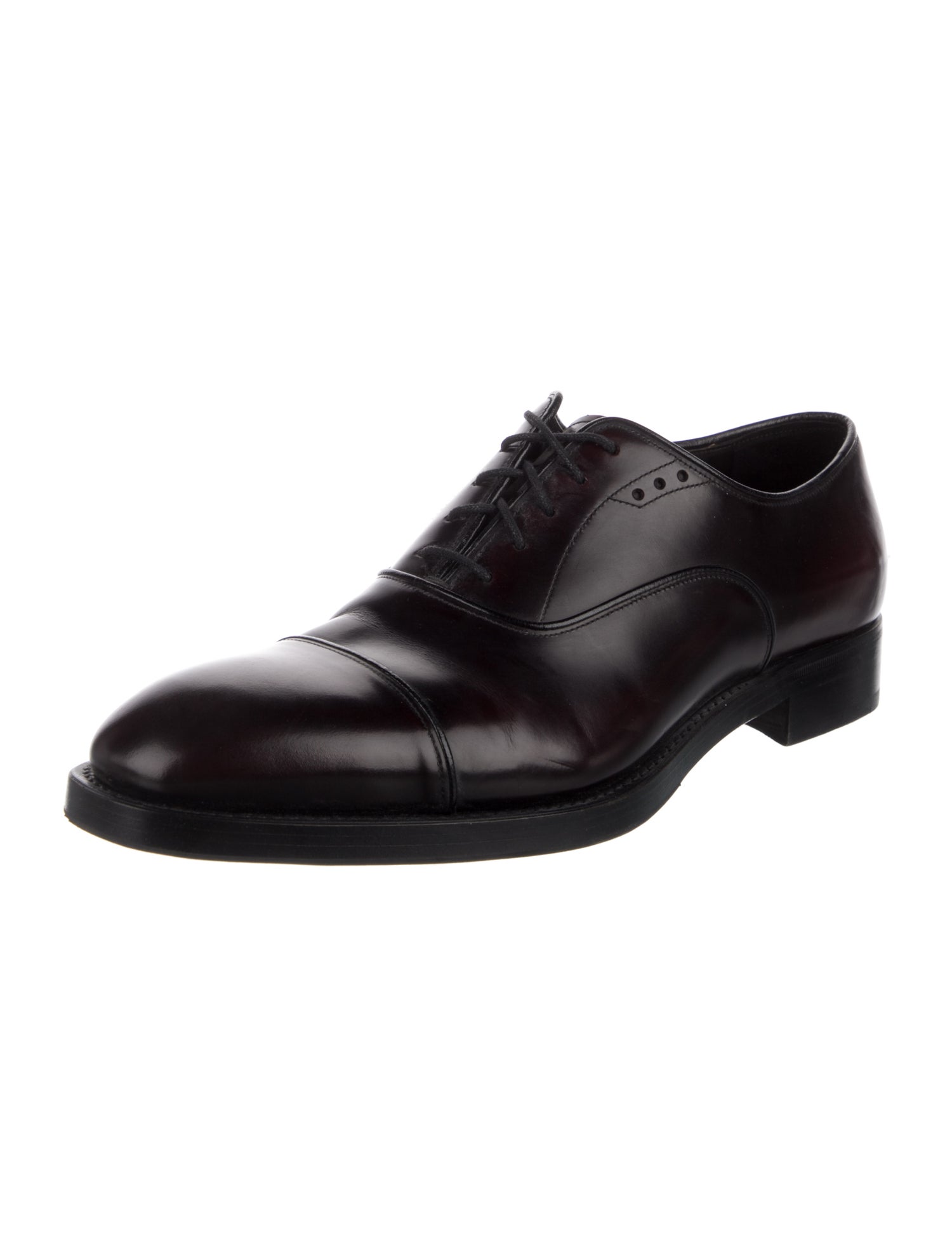 Prada Leather Oxfords