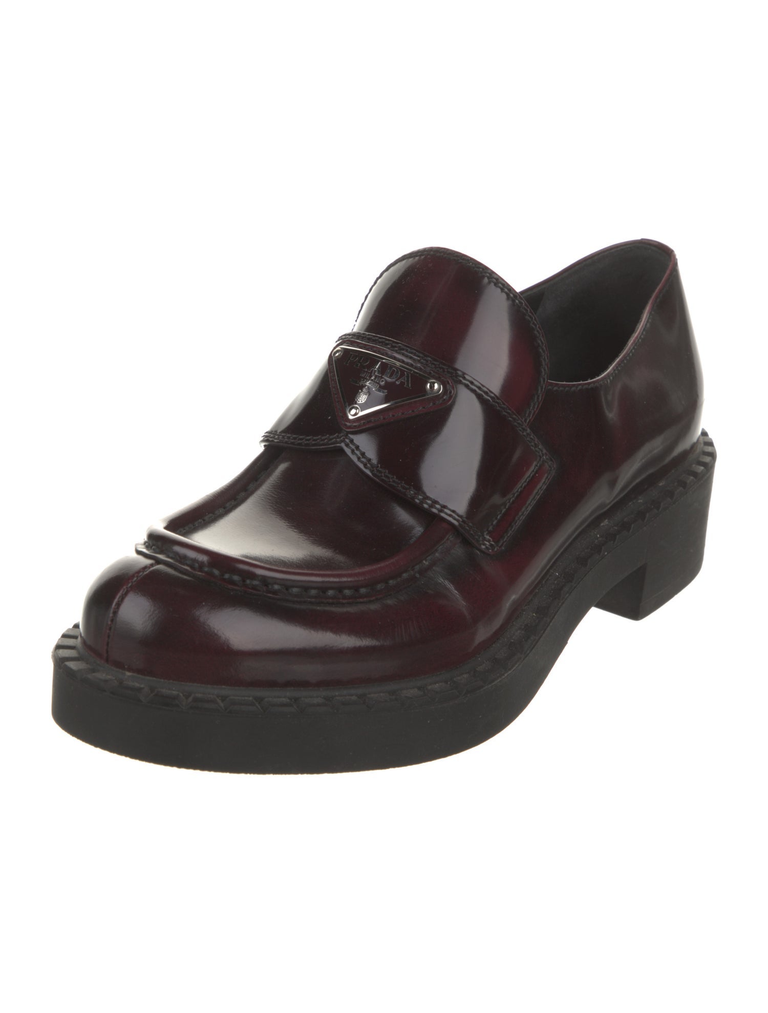 Prada Patent Leather Oxfords