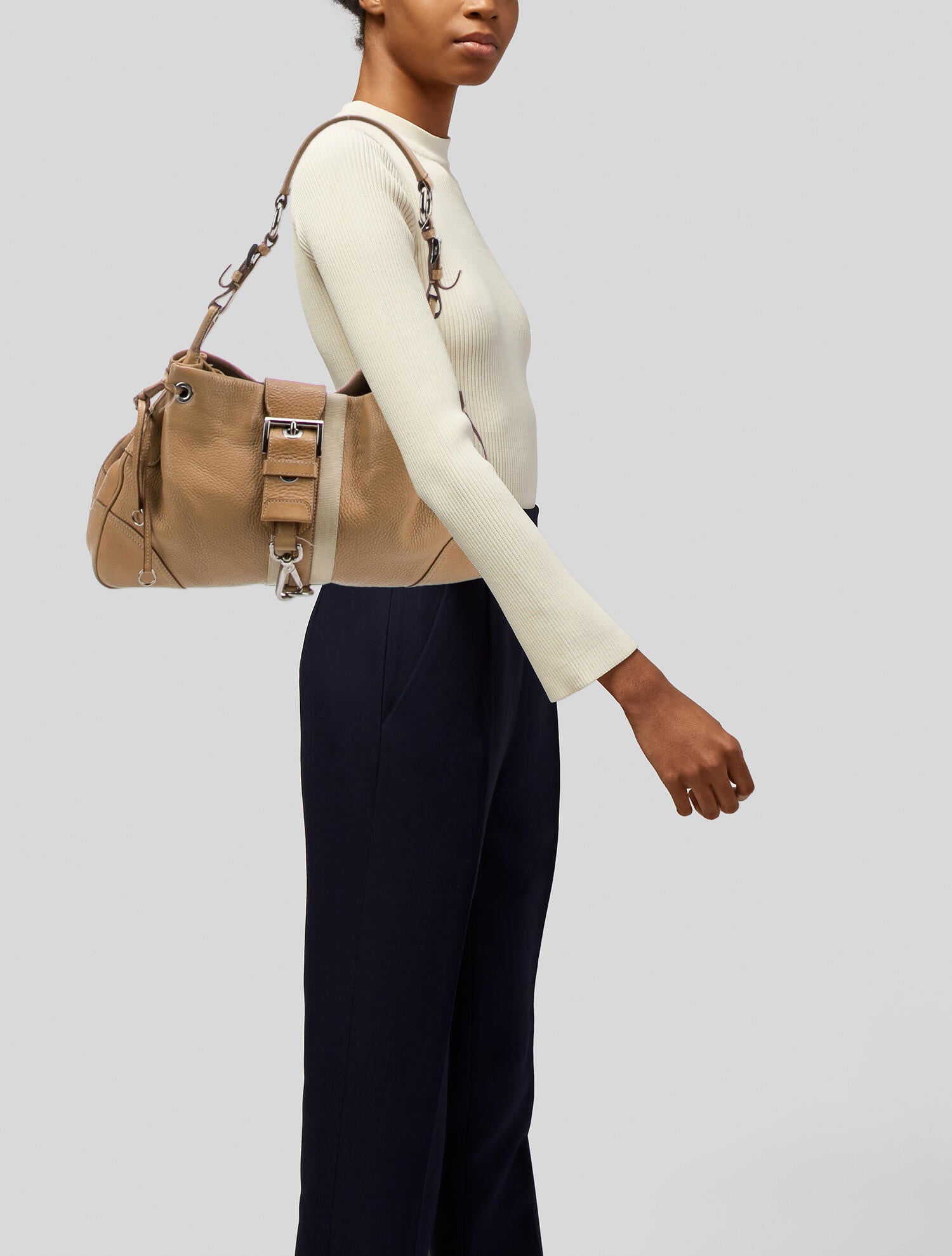 Prada Signature Shoulder Bag