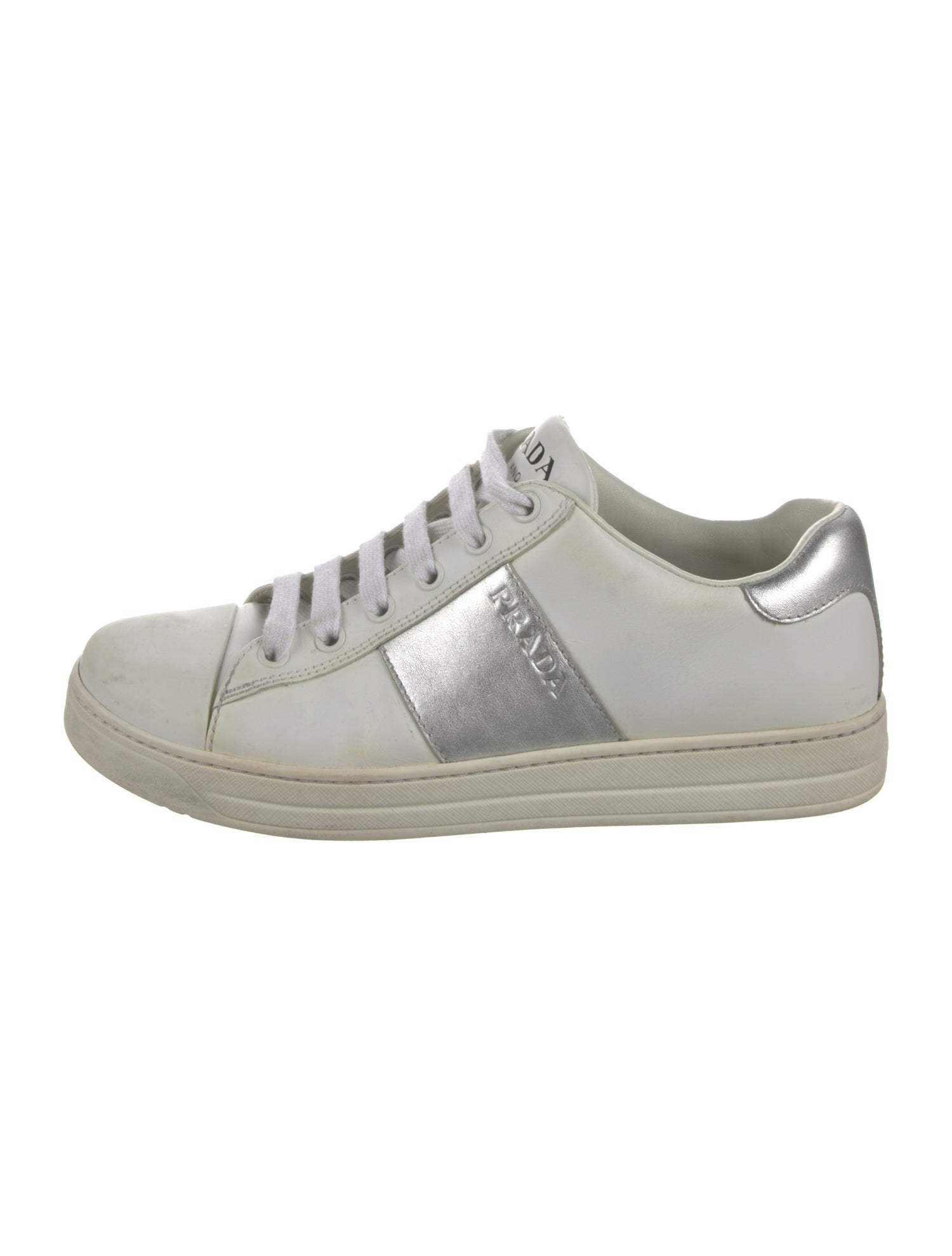 Prada Leather Sneakers