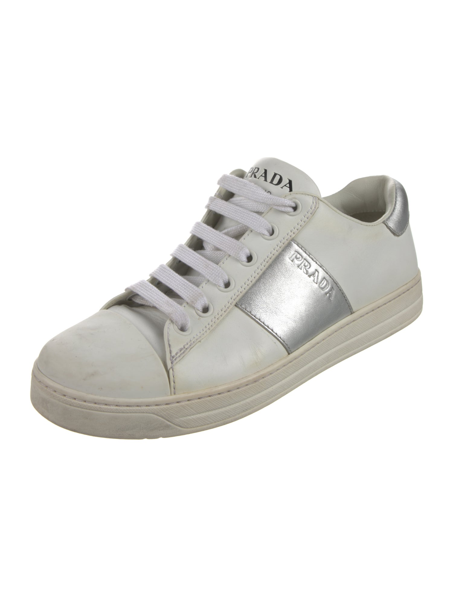 Prada Leather Sneakers