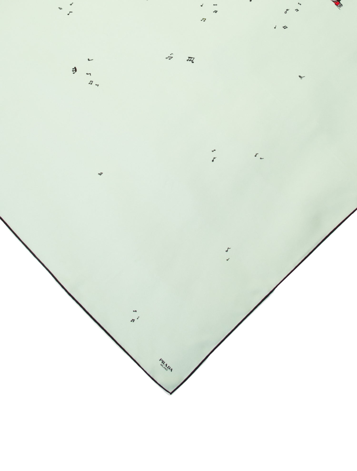 Prada Silk Printed Scarf