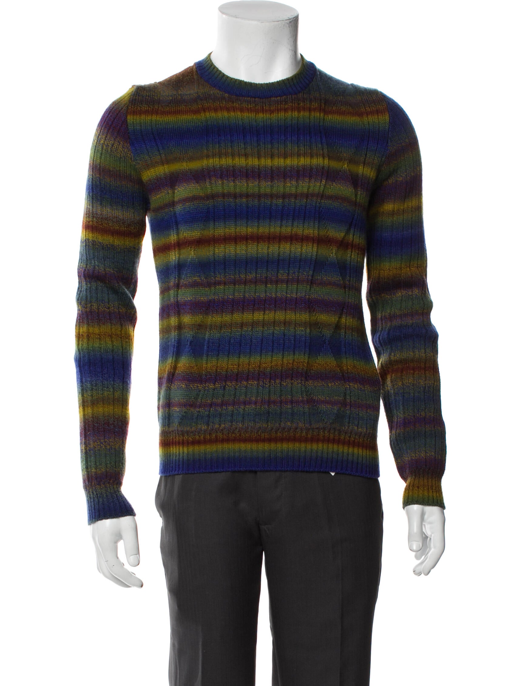 Prada 2017 Striped Pullover