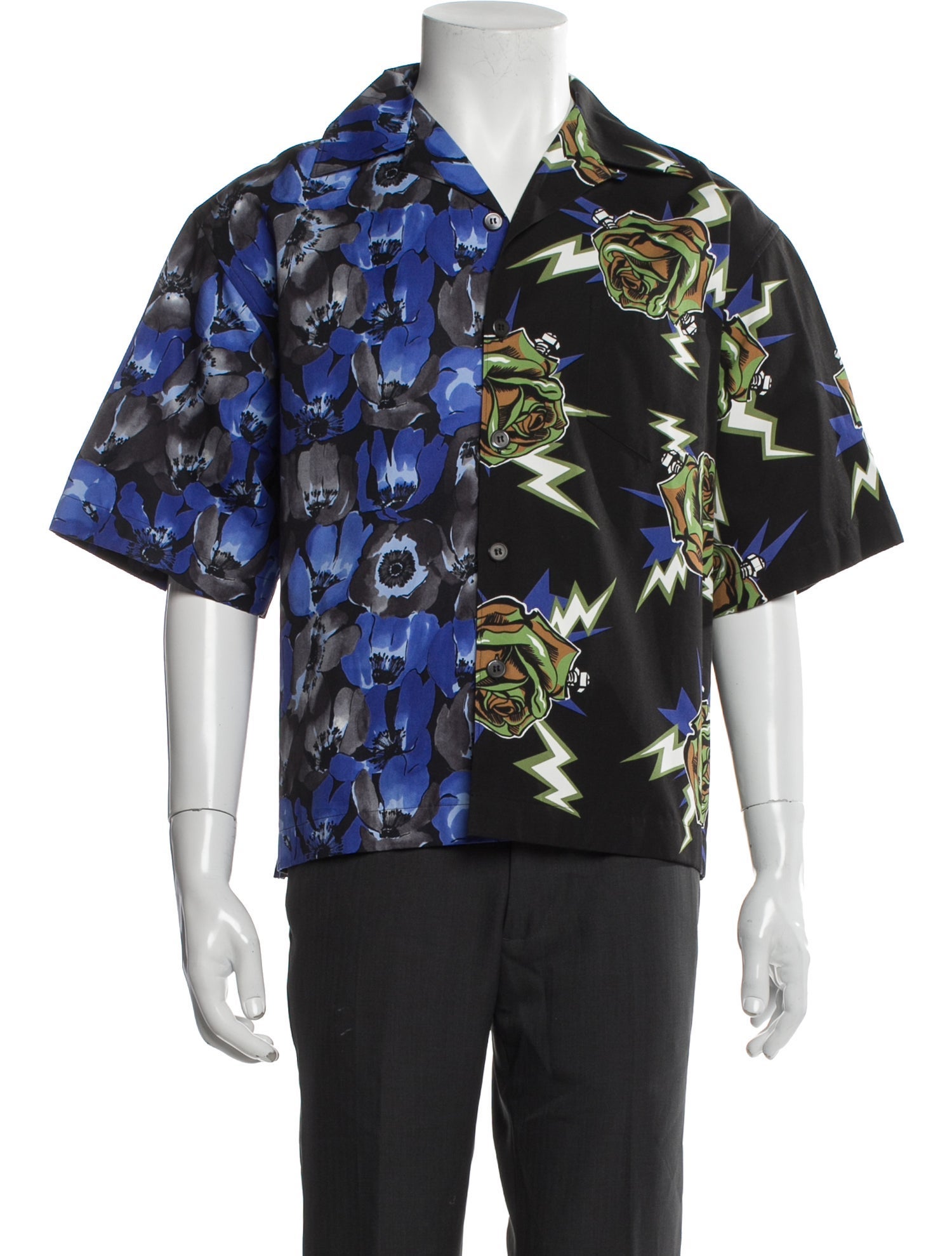 Prada 2019 Floral Print Shirt w/ Tags