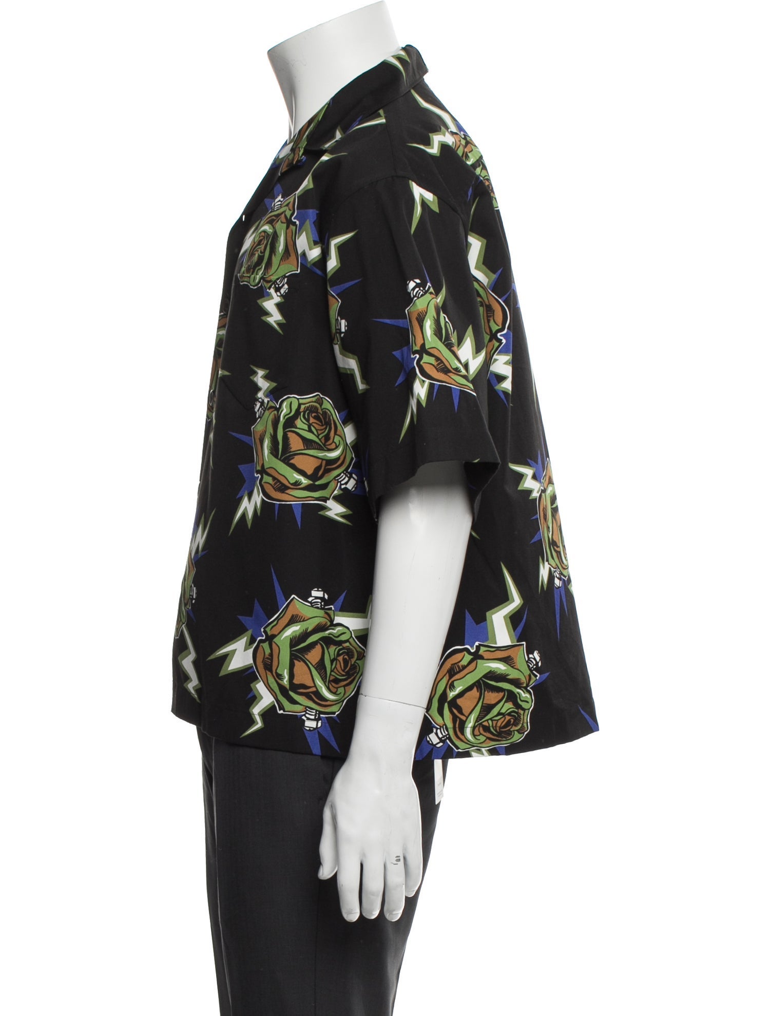 Prada 2019 Floral Print Shirt w/ Tags