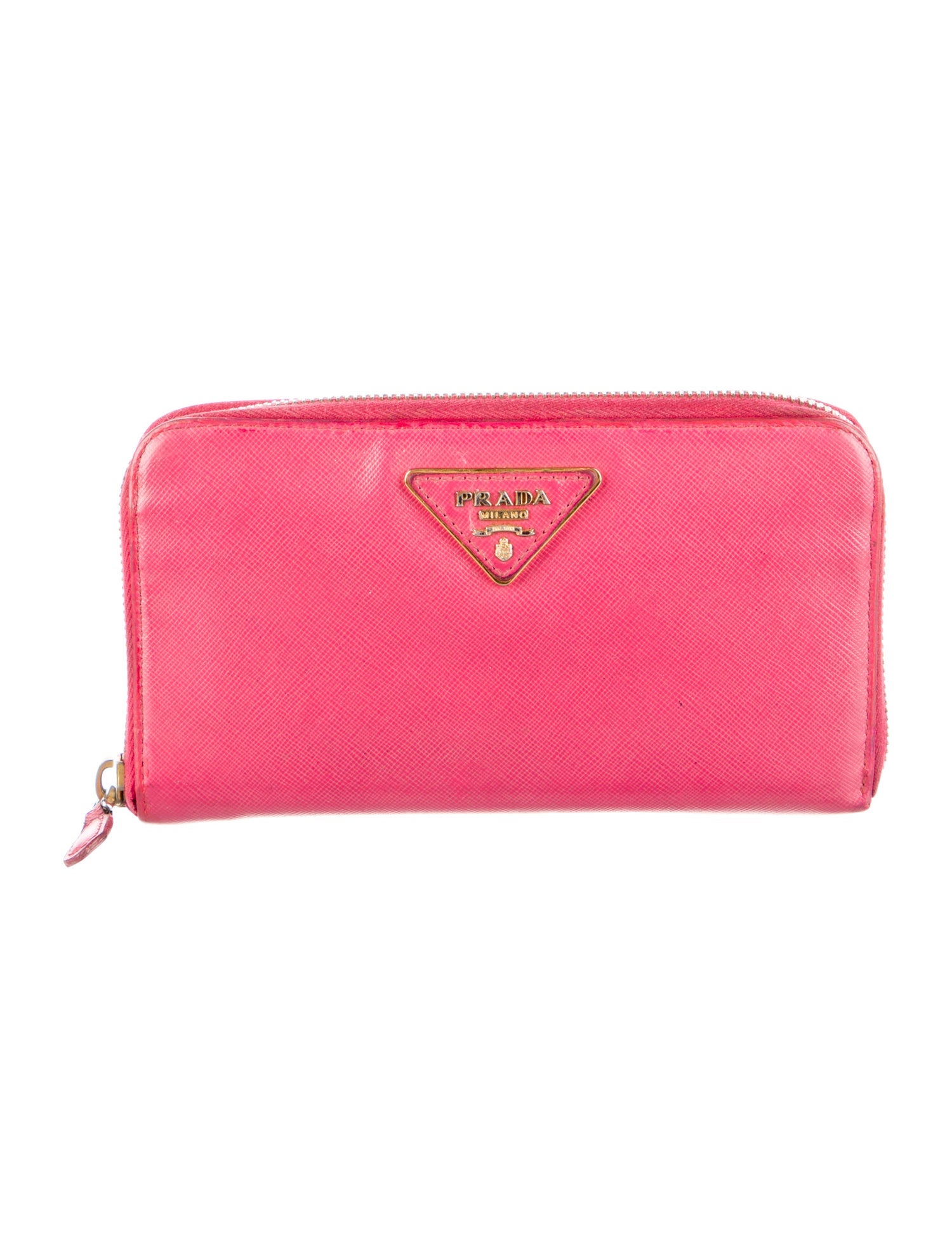 Prada Saffiano Lux Leather Continental Wallet