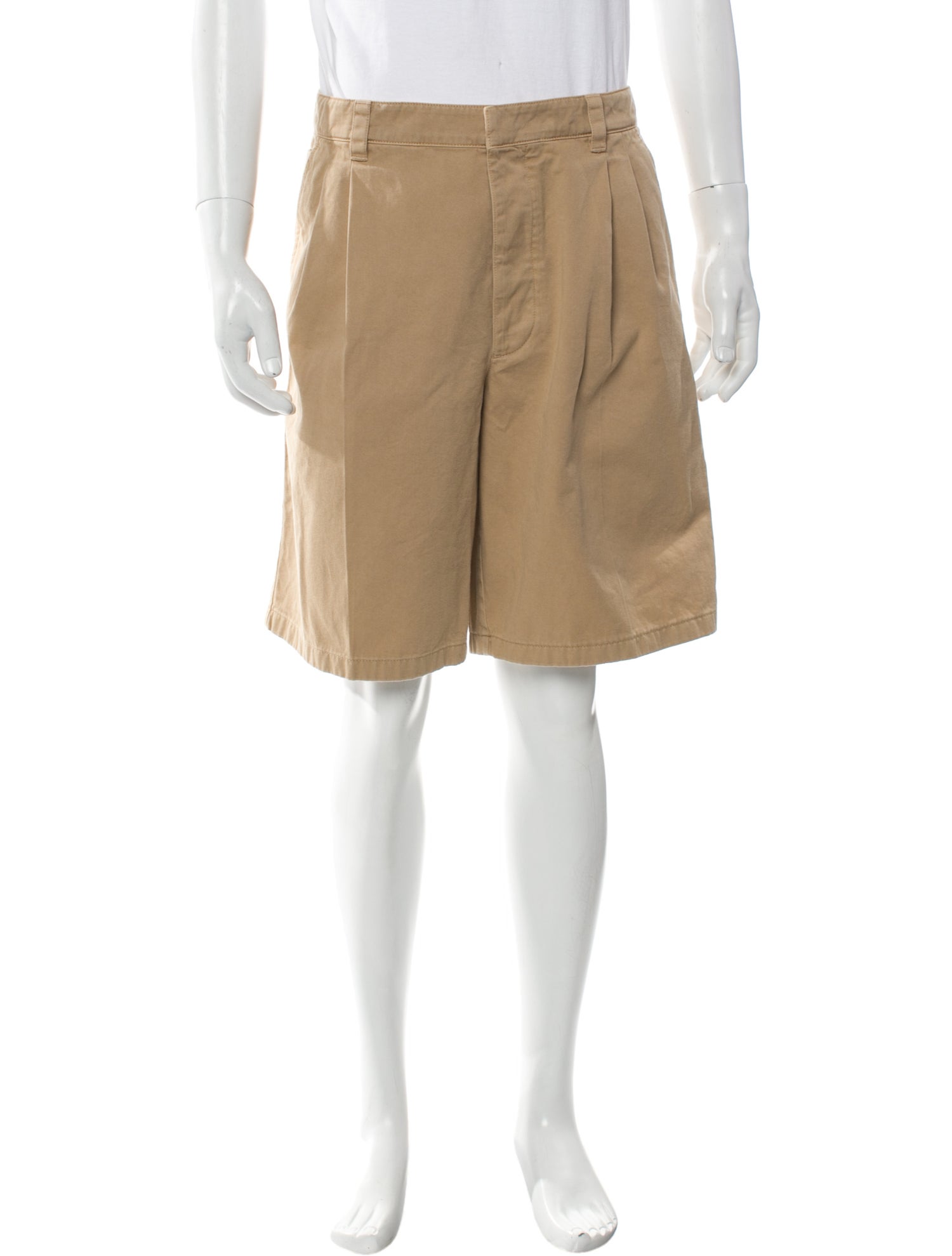 Prada 2025 Flat Front Shorts