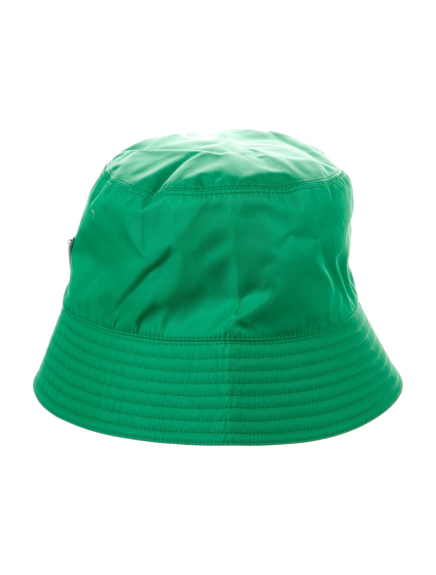 Prada Green Nylon Bucket Hat