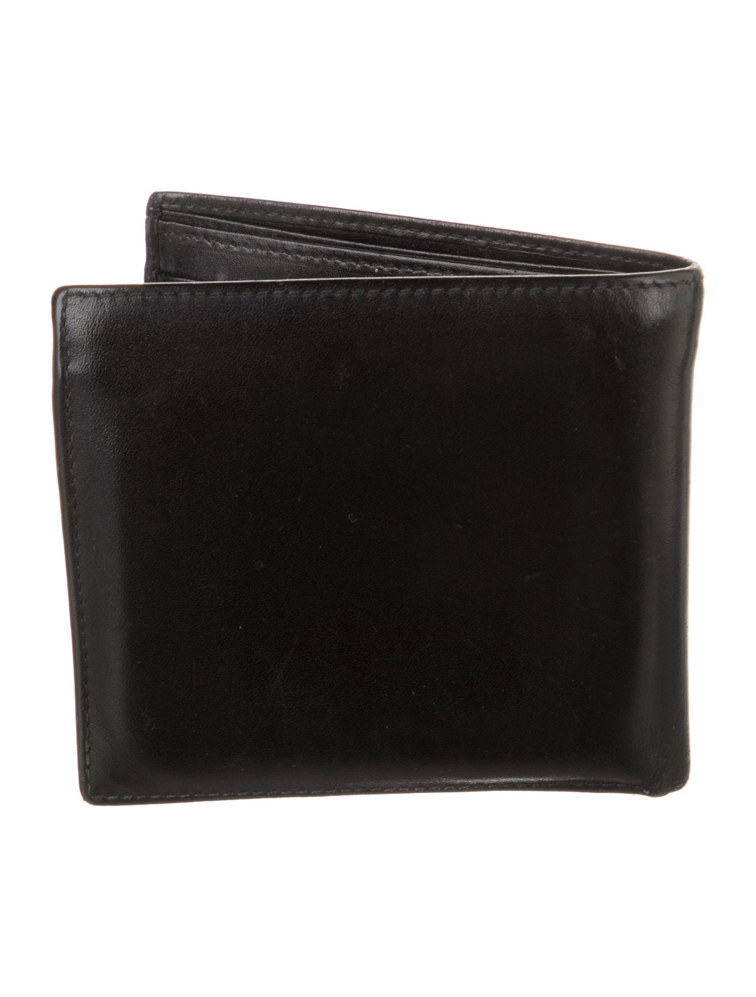 Prada Soft Calf Leather Bifold Wallet