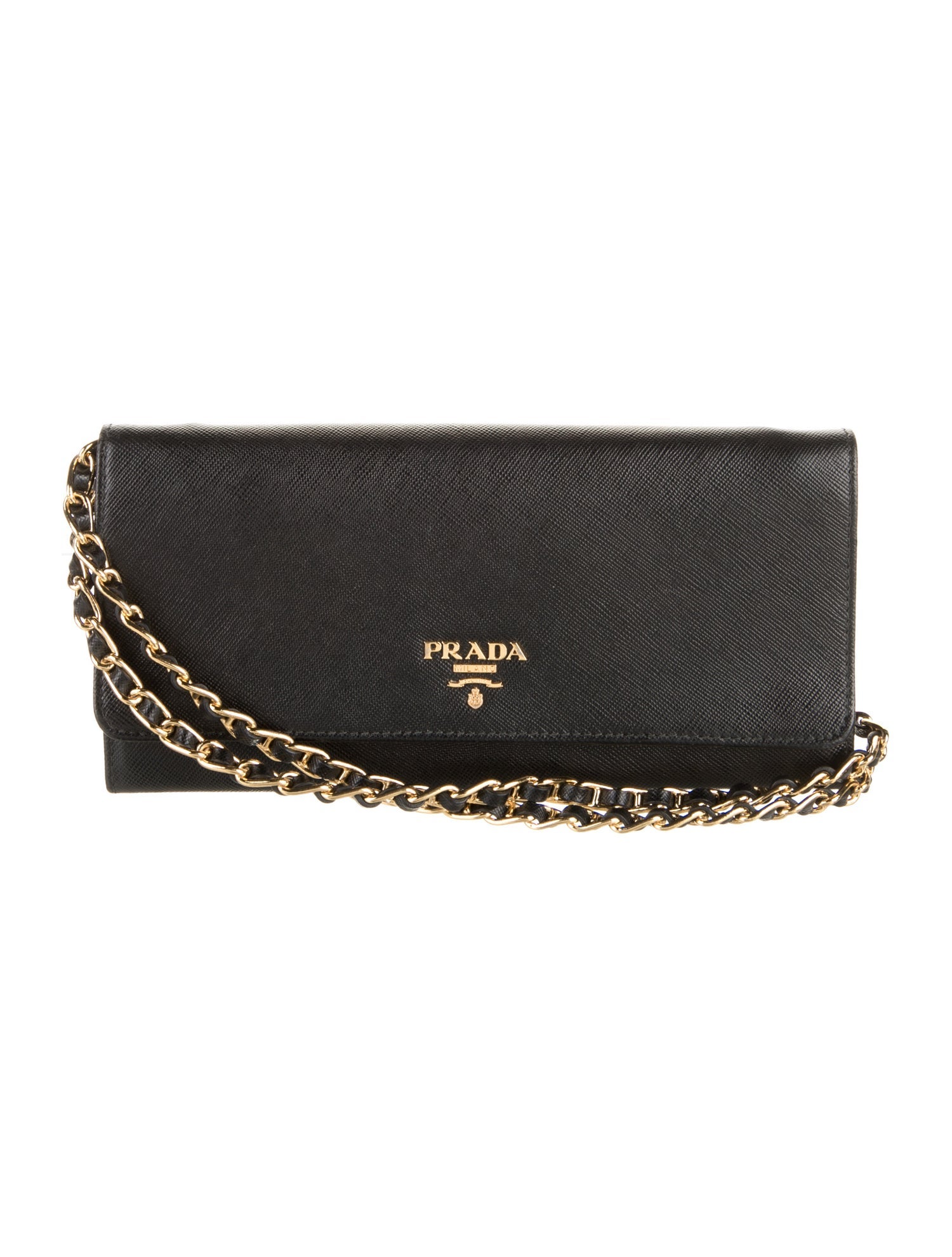 Prada Saffiano Metal Leather Crossbody Bag