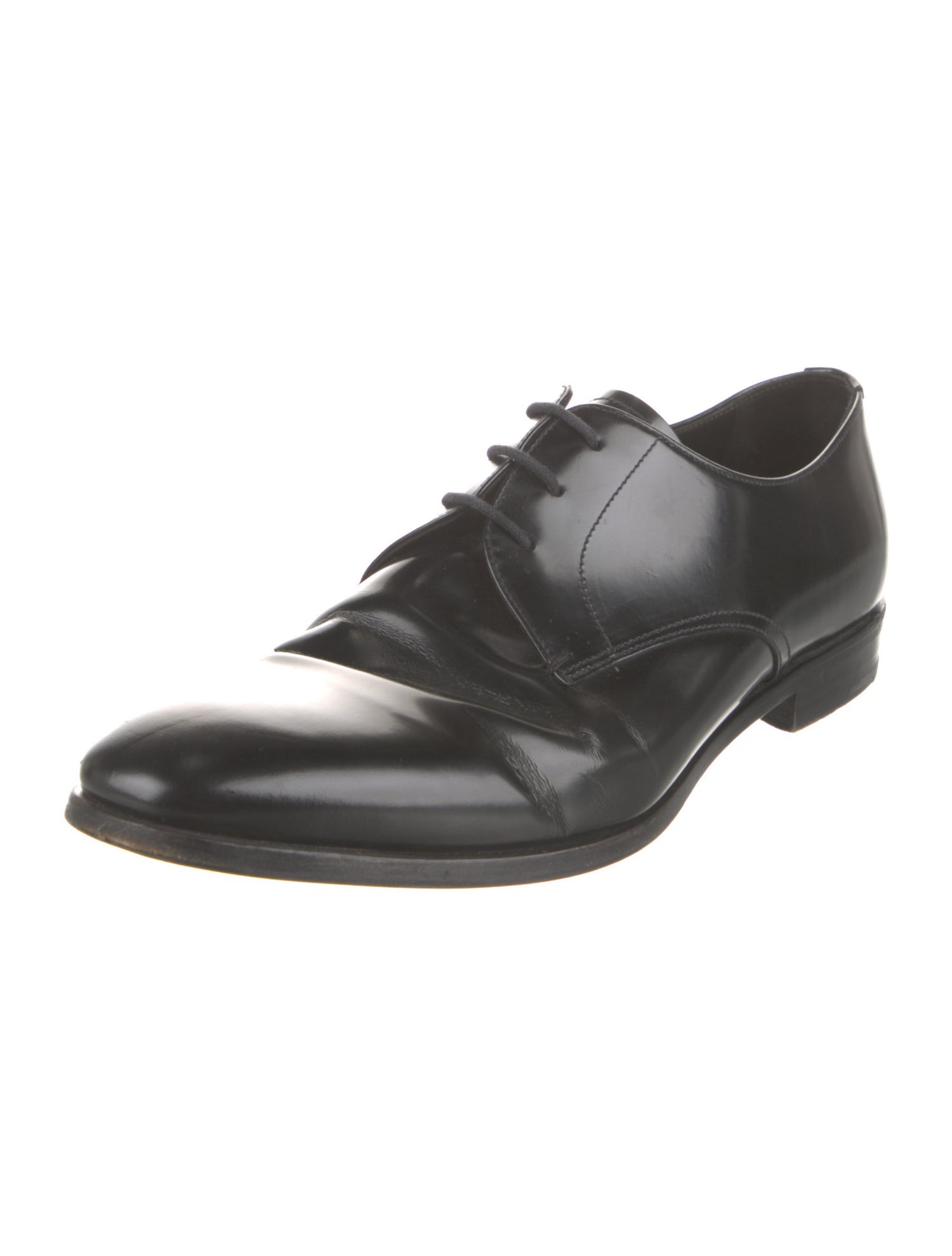 Prada Leather Derby Shoes