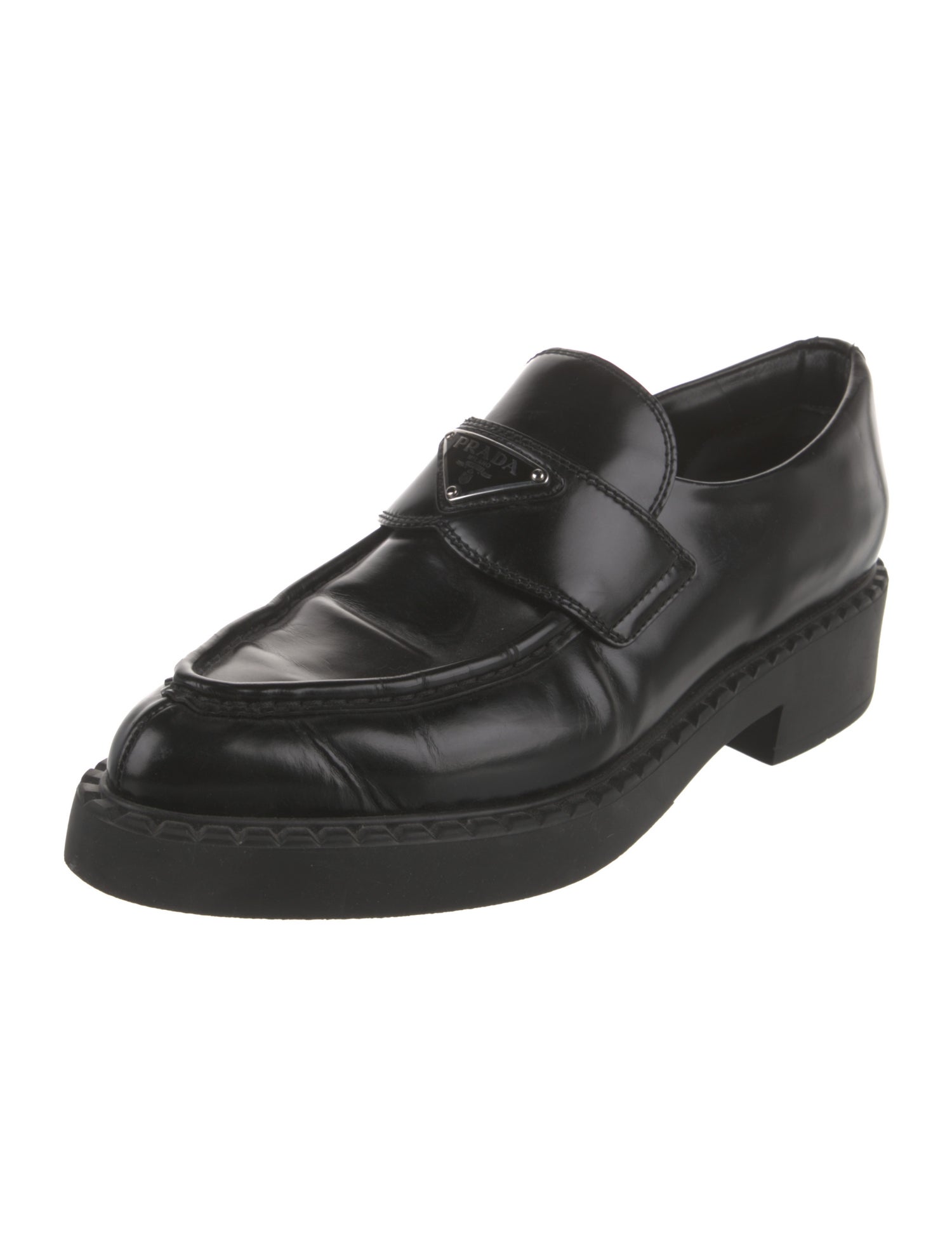 Prada Leather Loafers