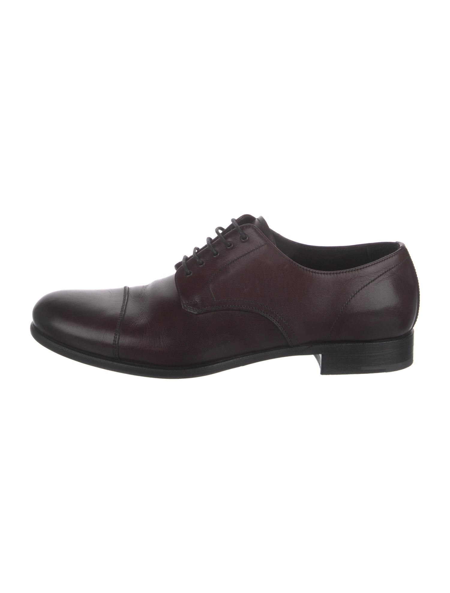 Prada Leather Derby Shoes