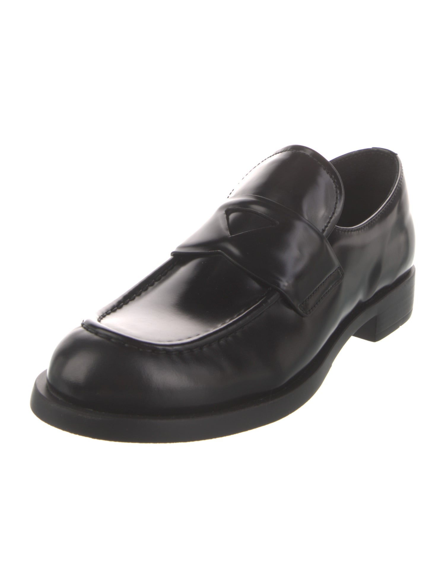Prada Patent Leather Dress Loafers