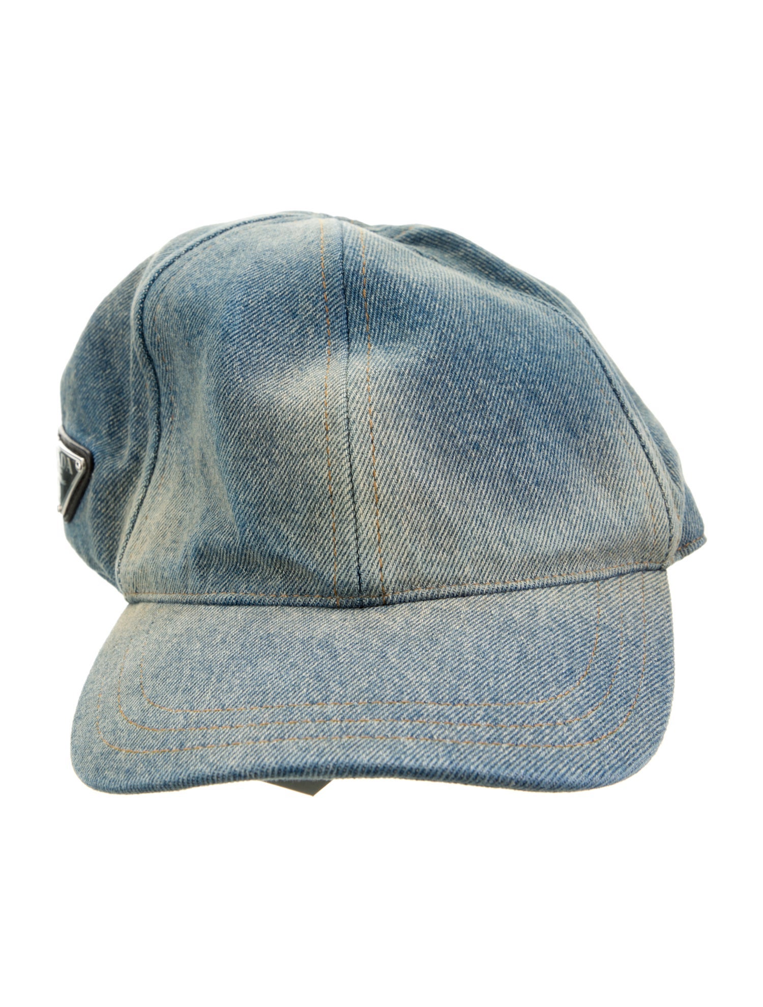 Prada Distressed Baseball Cap