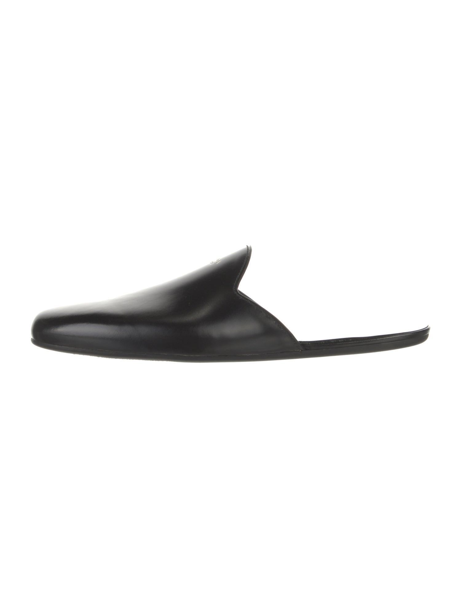 Prada Leather Slippers