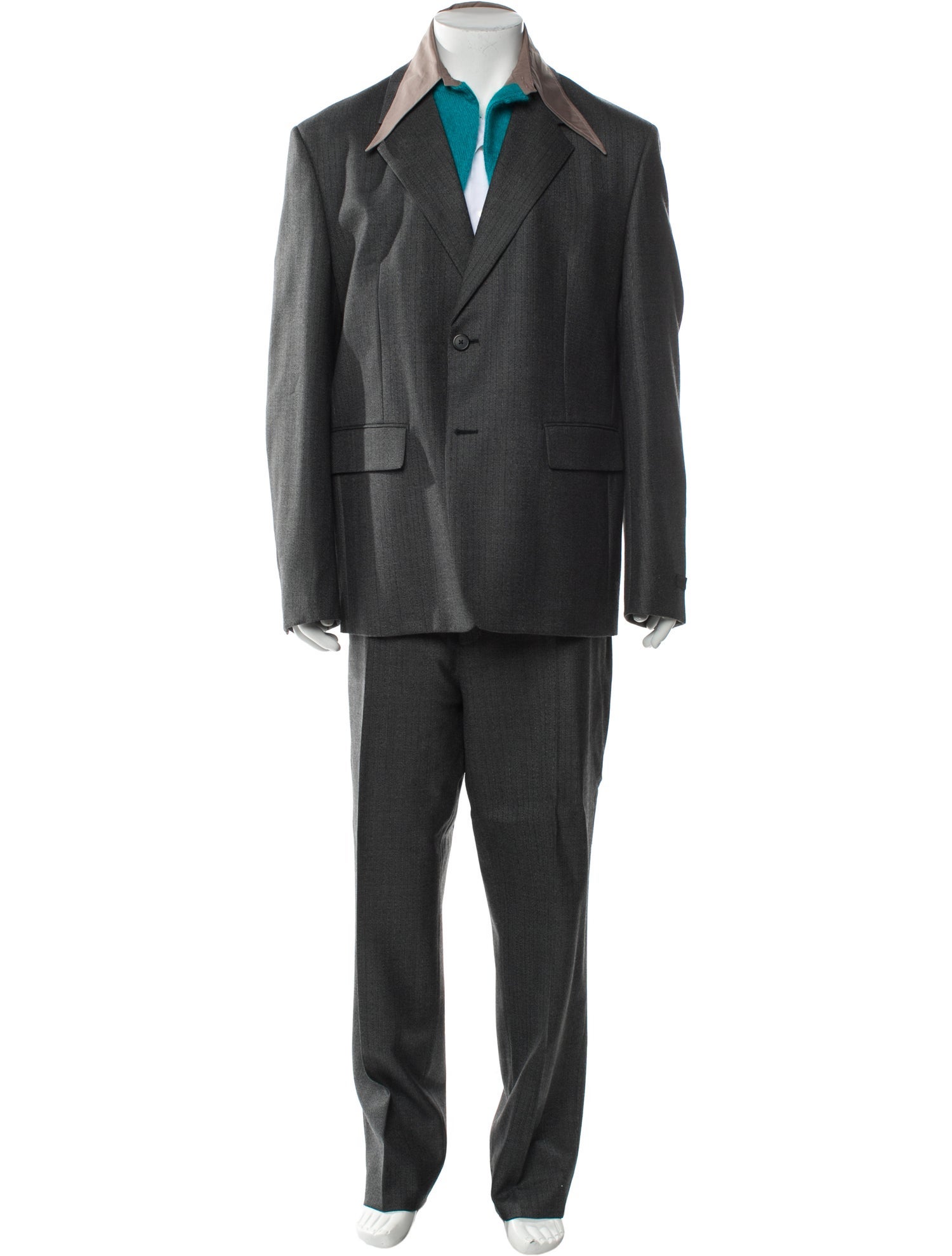 Prada 2023 Virgin Wool Two-Piece Suit